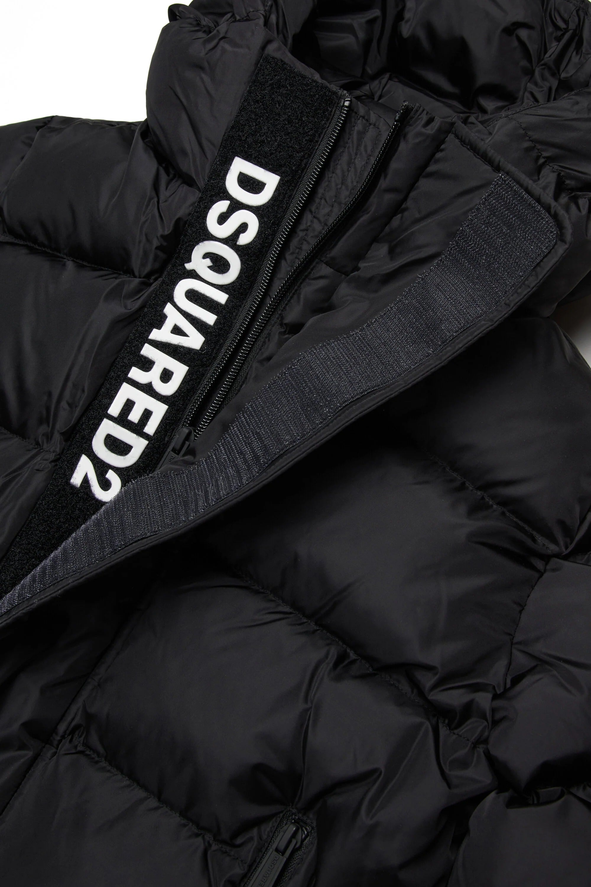DSQUARED2 Giacca Junior Logo-Nero
