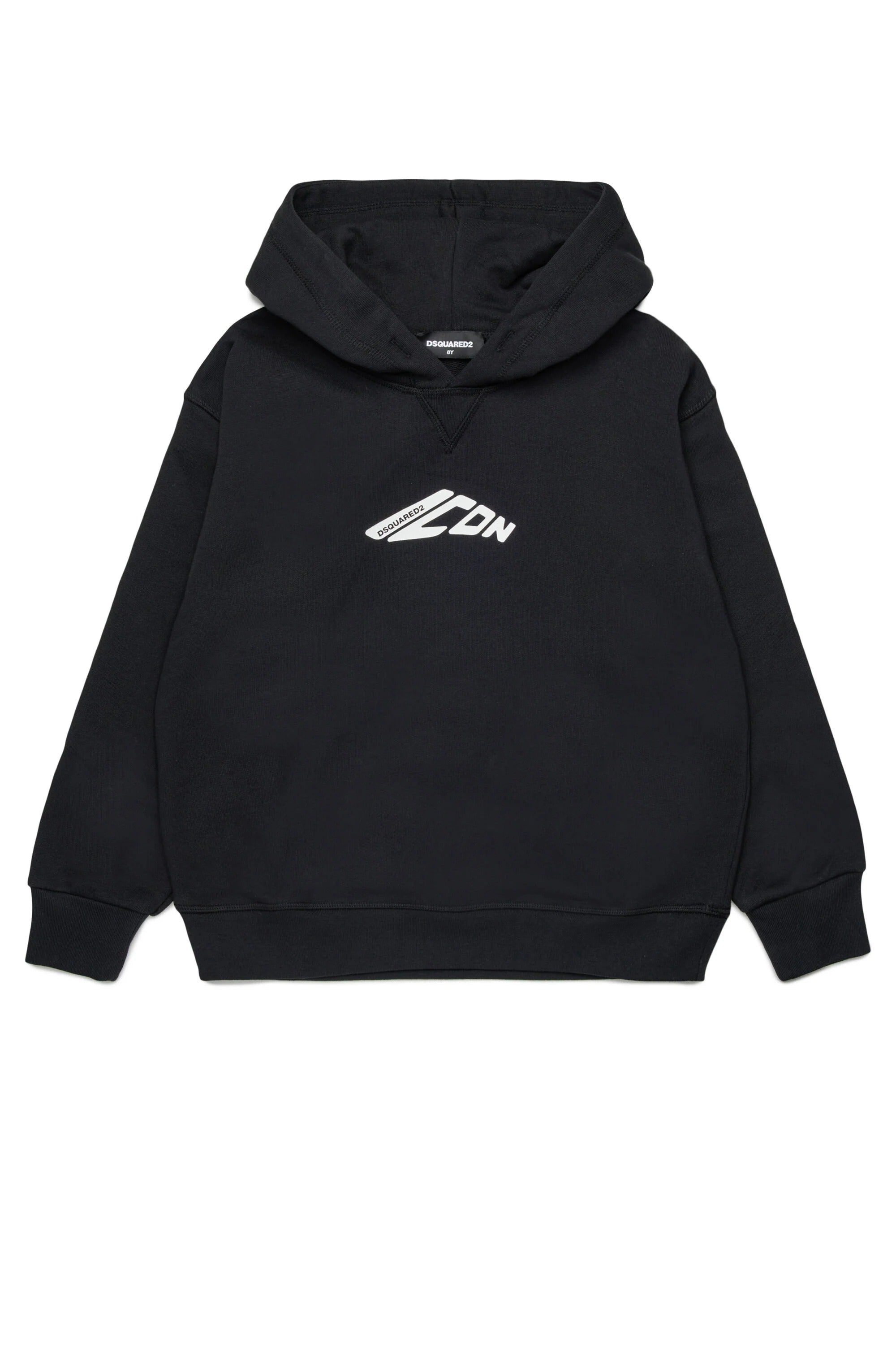 DSQUARED2 Felpa Junior Logo Icon-Nero