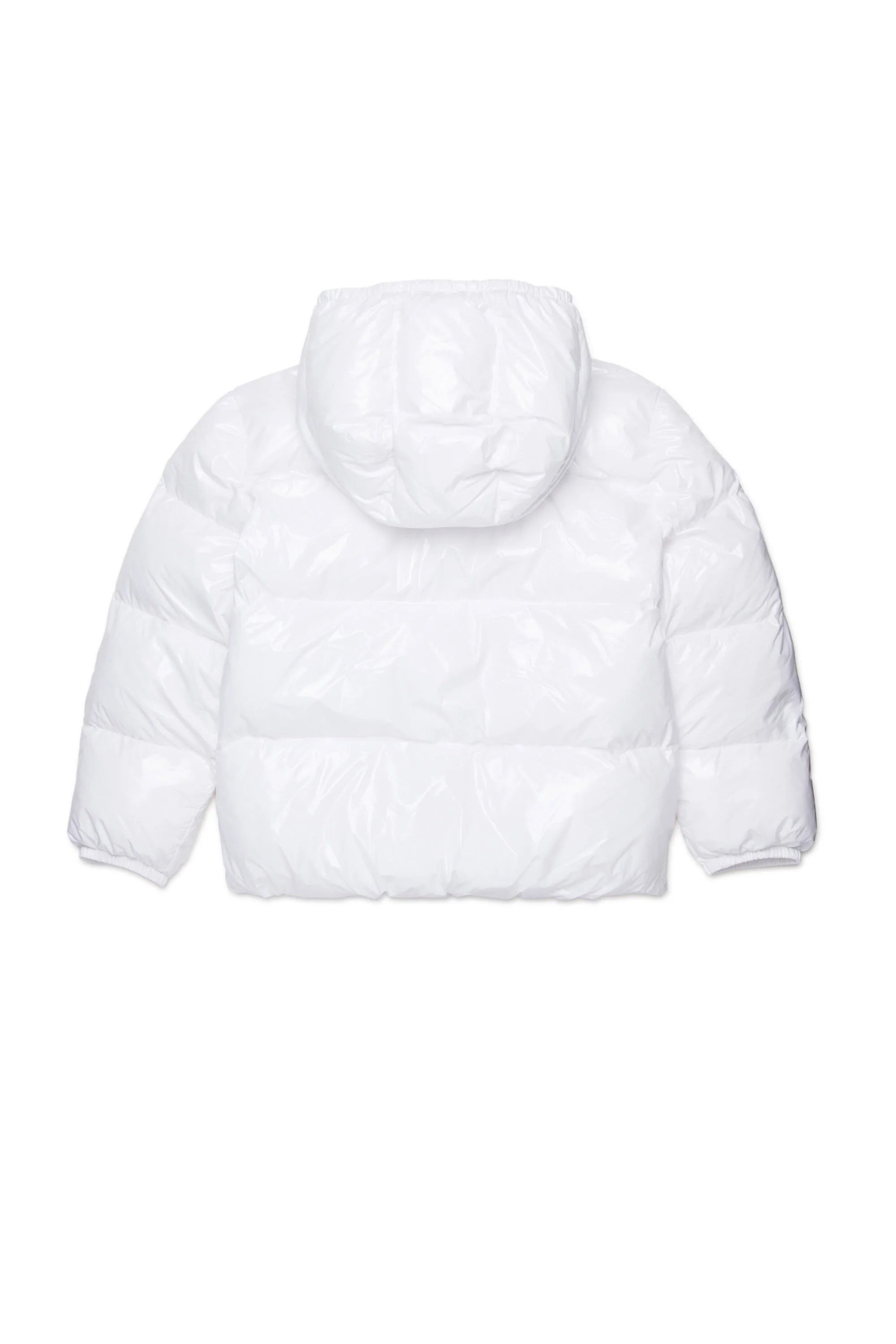 DSQUARED2 Giacca Junior Logo Foglia-Bianco