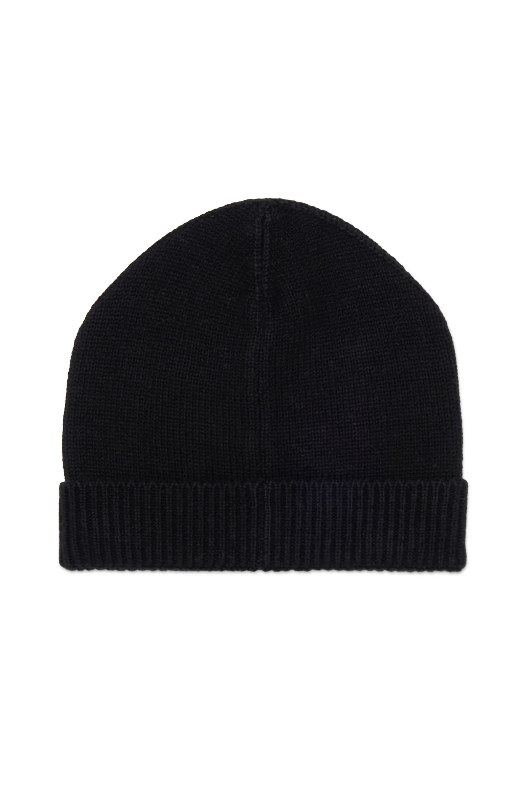 DSQUARED2 Berretto Junior Logo Jacquard-Nero