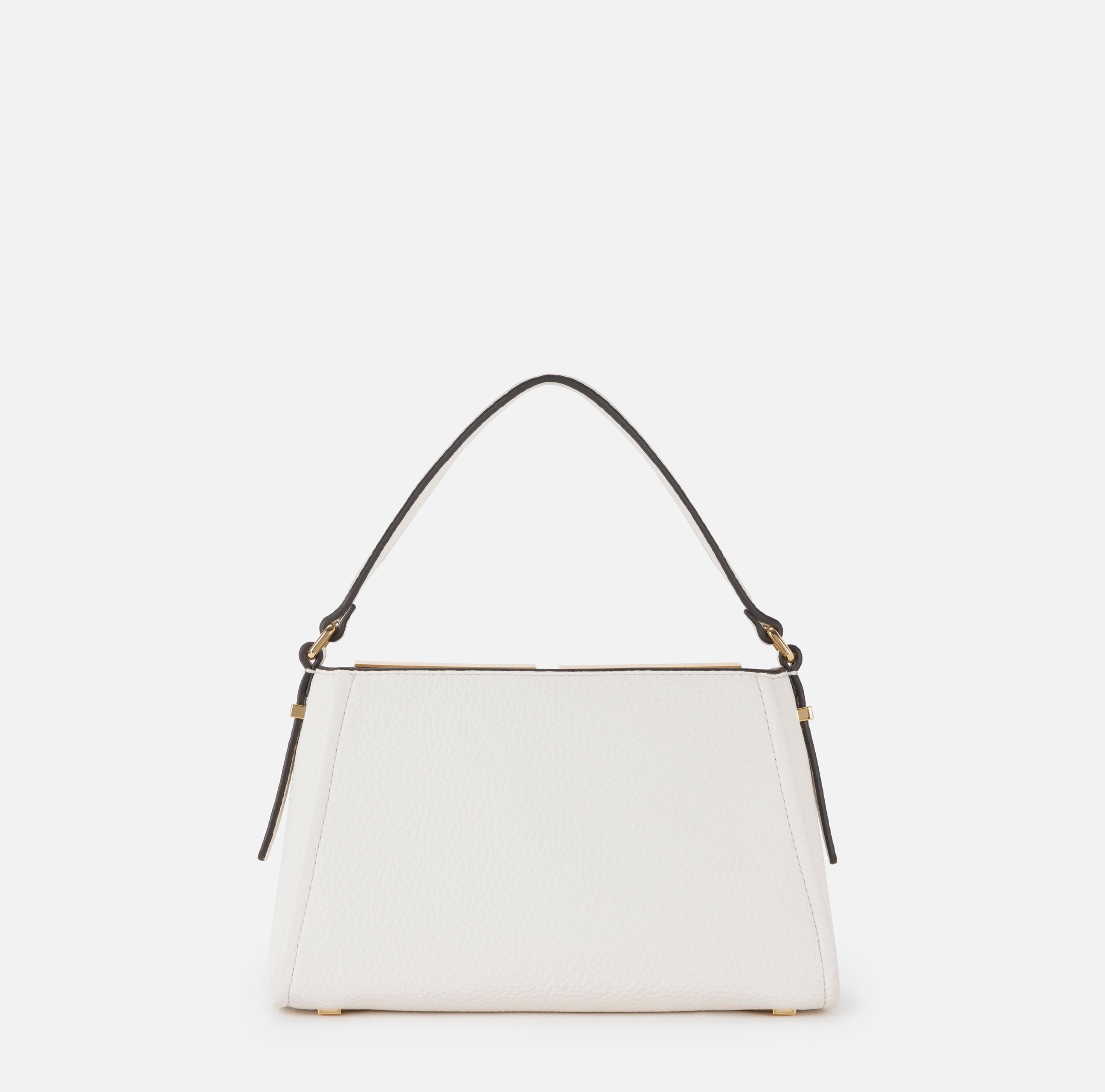 ELISABETTA FRANCHI Borsa Tote Piccola Logo-Milk