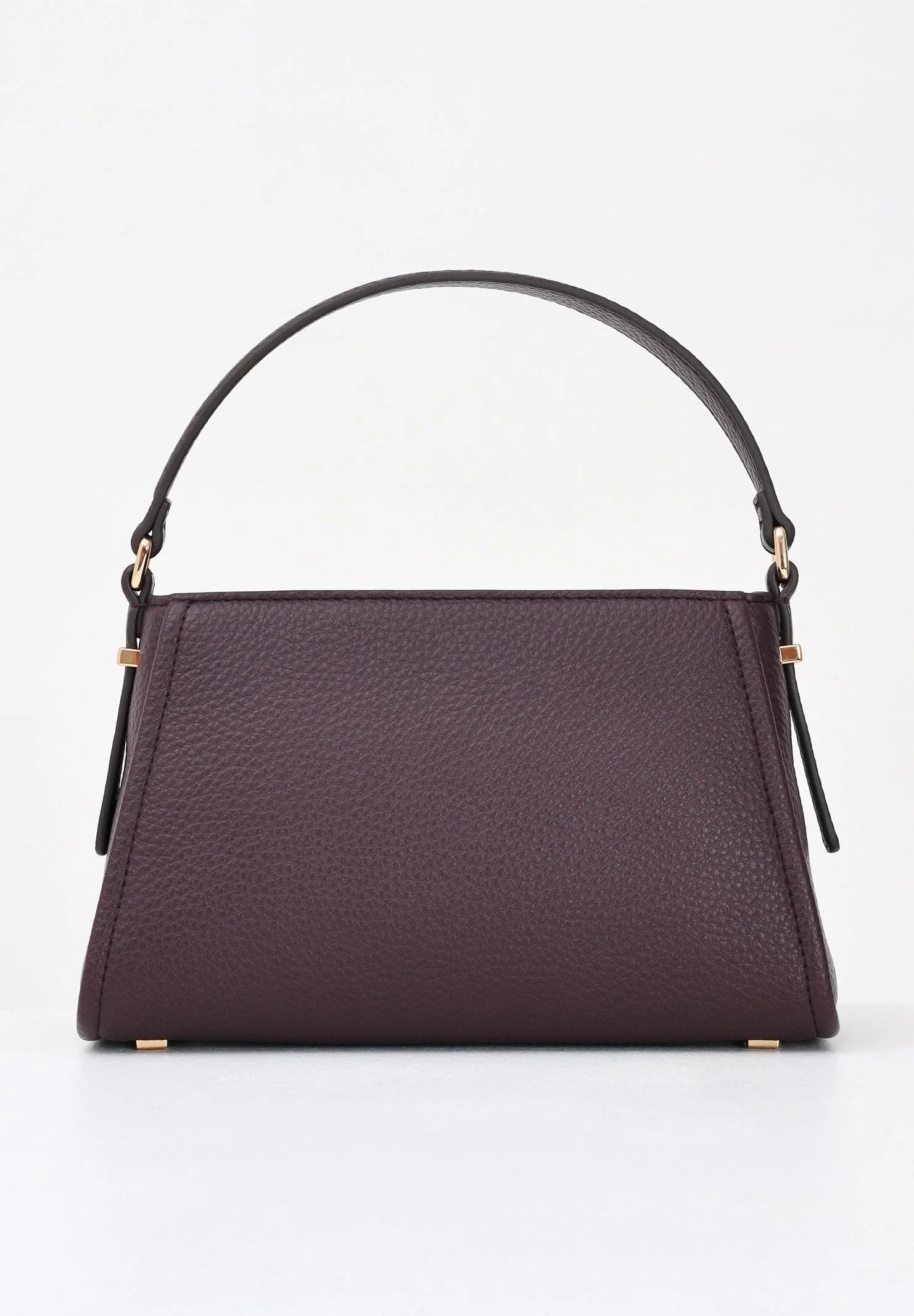 ELISABETTA FRANCHI Borsa Tote Piccola Logo-Merlot