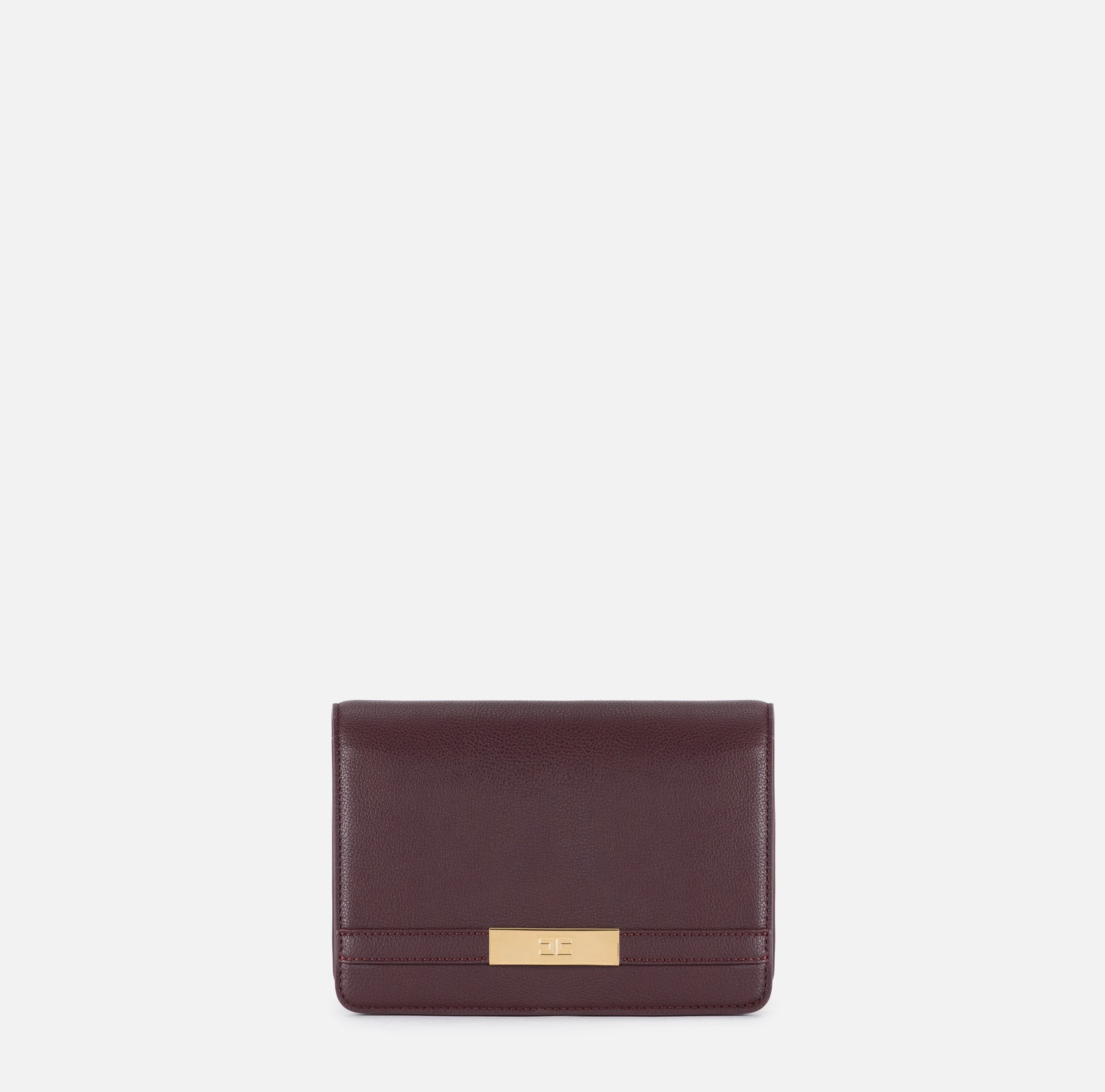 ELISABETTA FRANCHI Borsa Tracolla Catena Groumette-Merlot