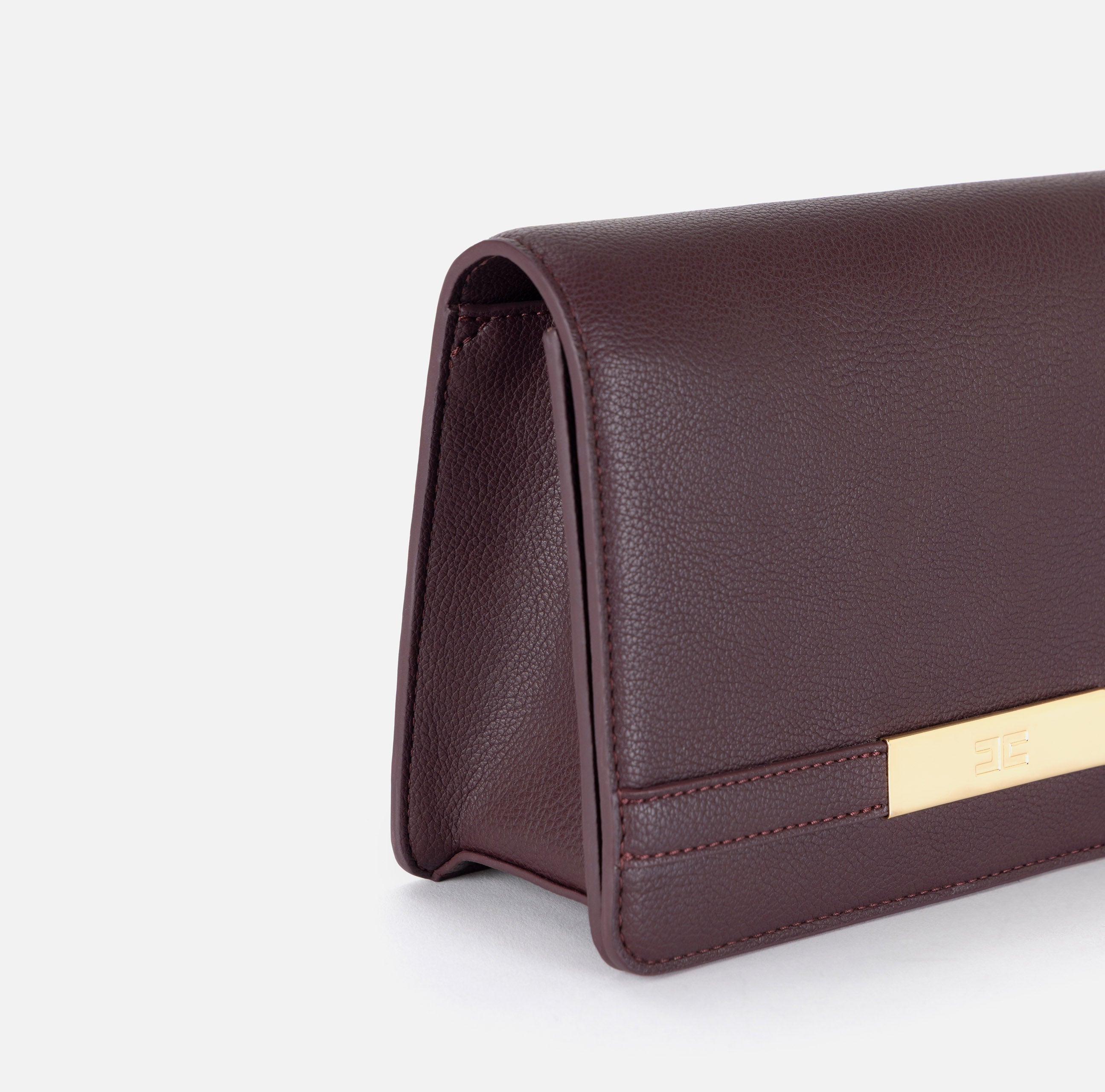 ELISABETTA FRANCHI Borsa Tracolla Catena Groumette-Merlot