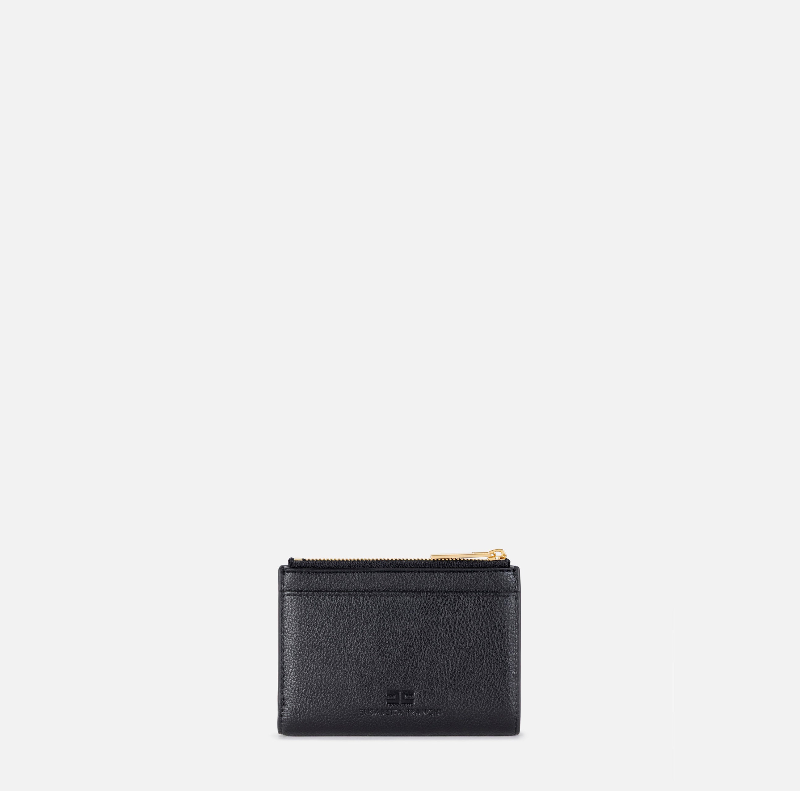 ELISABETTA FRANCHI Portafoglio Placca Logo-Nero