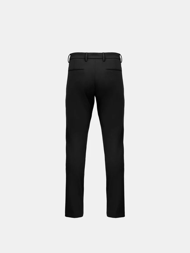 ENTRE AMIS Pantalone Uomo Tasca America Slim Misto Cotone Nylon-Black