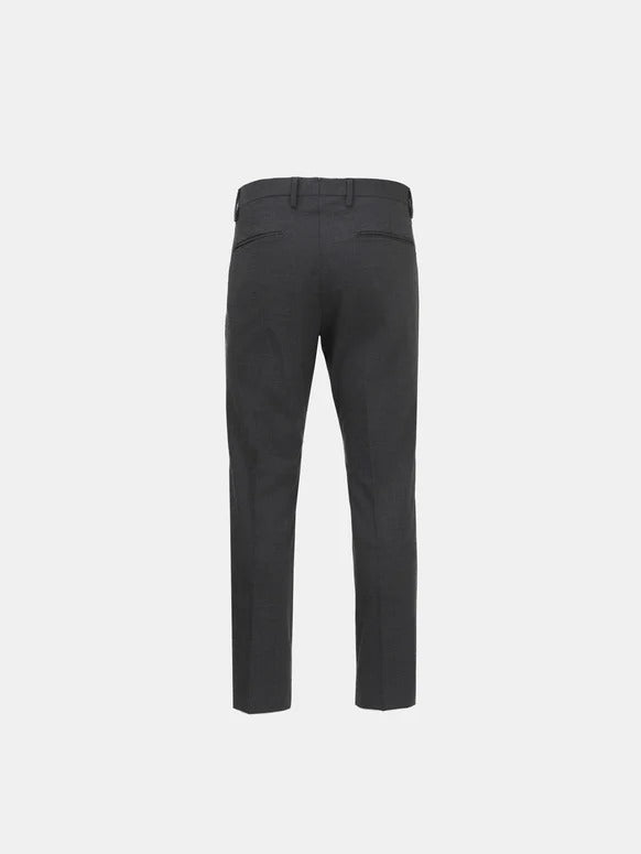 ENTRE AMIS Pantalone Uomo Tasca America Slim Lana-Medium Grey