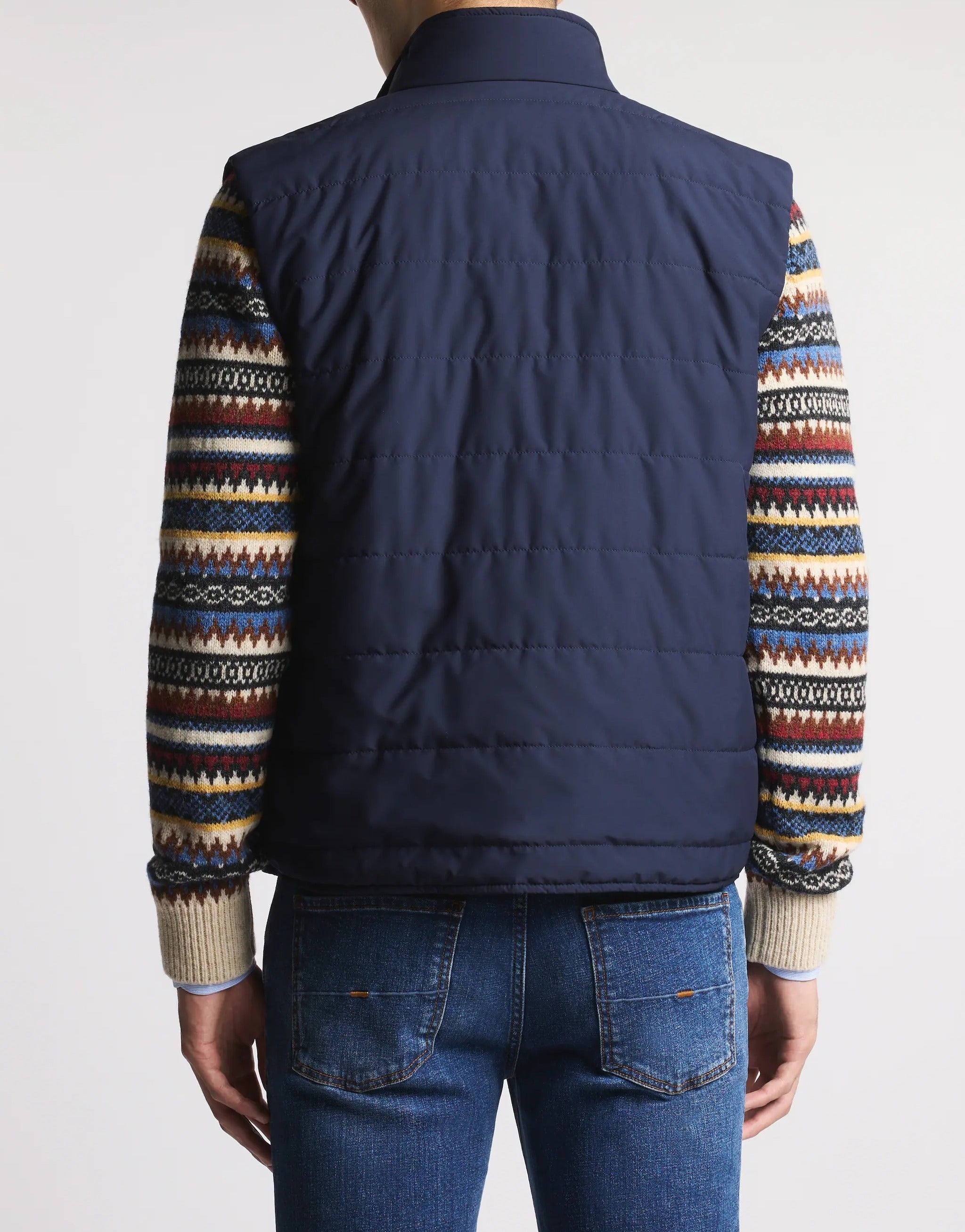 FAY SMANICATO Uomo PADDED-Blu