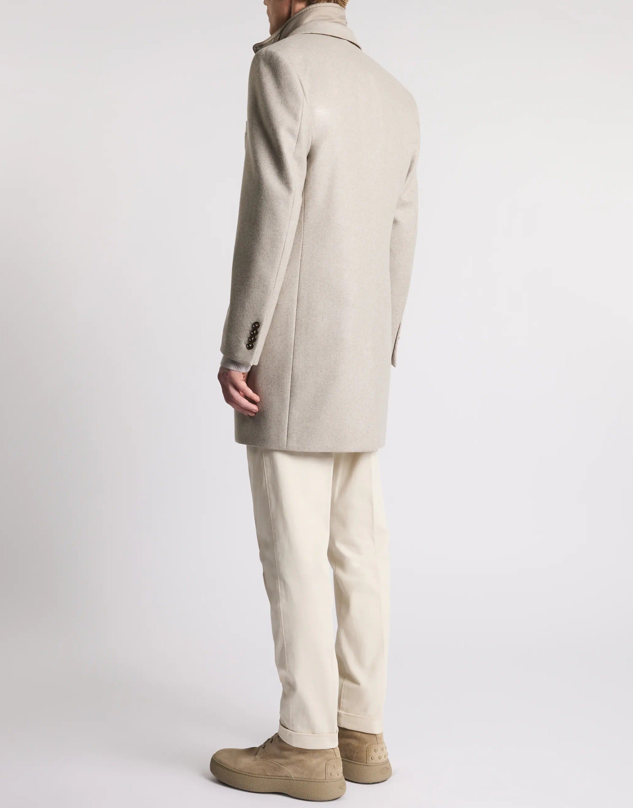 FAY Cappotto Uomo EASY Double COAT-Beige