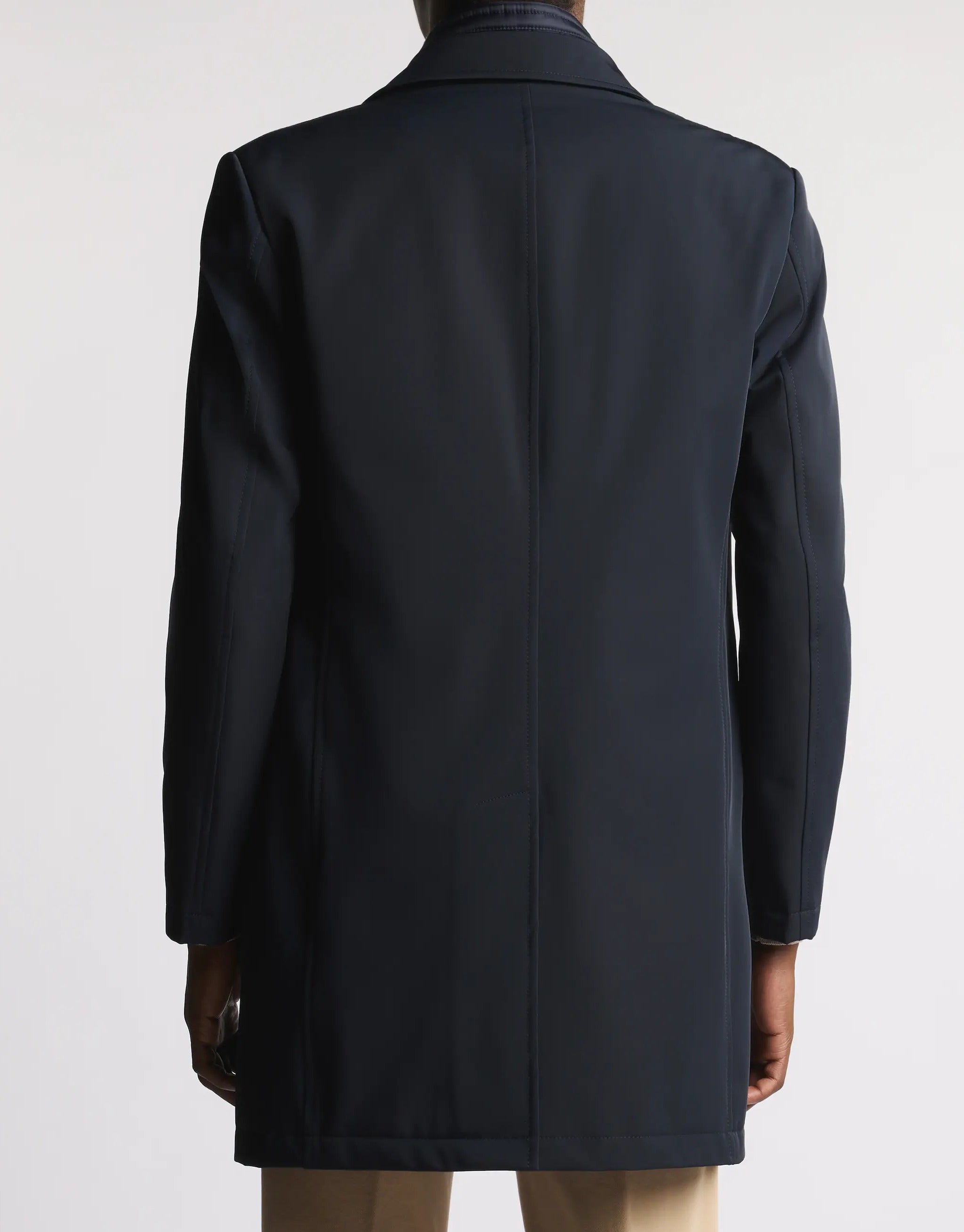 FAY Cappotto Uomo Gabardina Double COAT-Blu