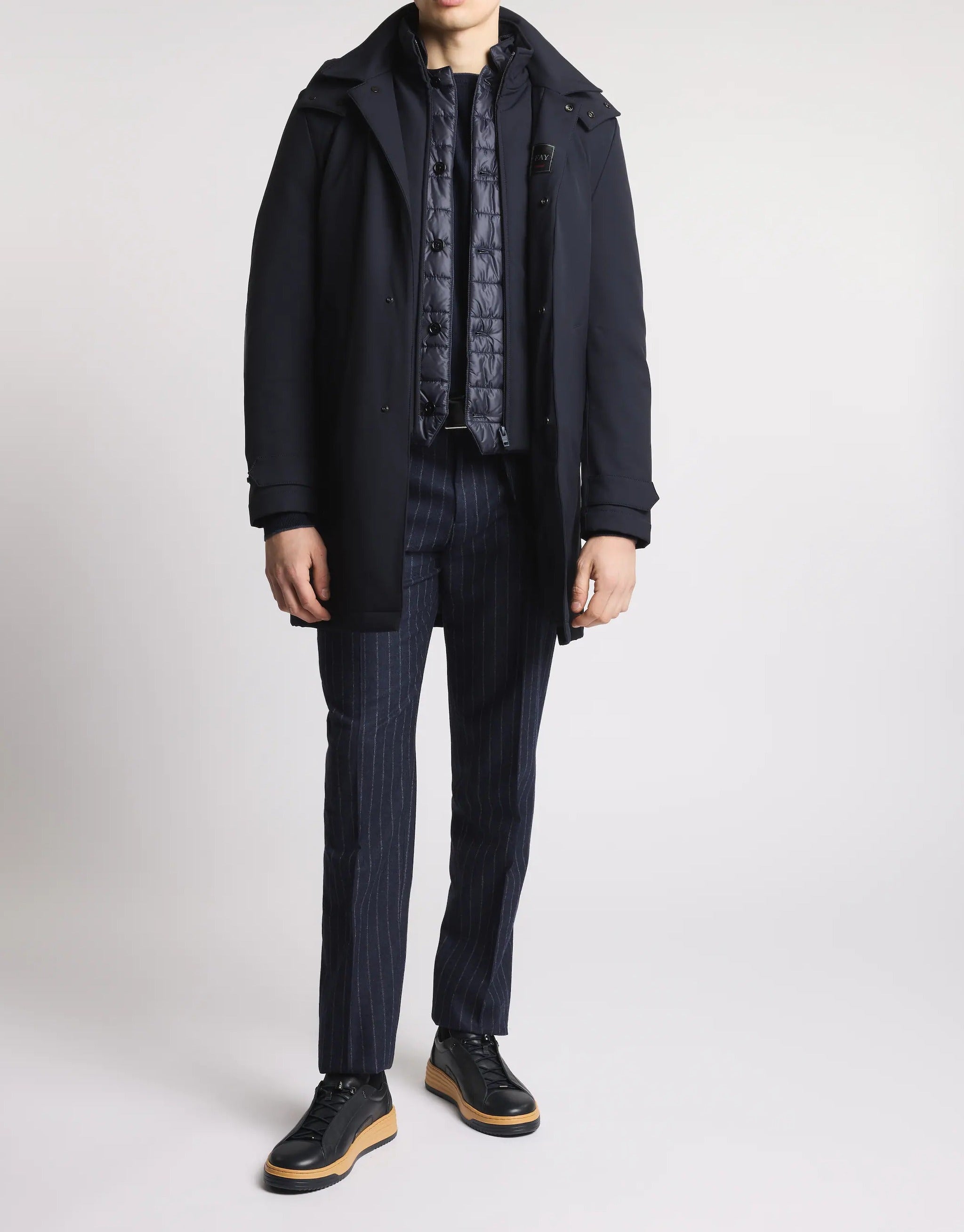 FAY Giubbotto Uomo MORNING COAT TRAVEL-Blu