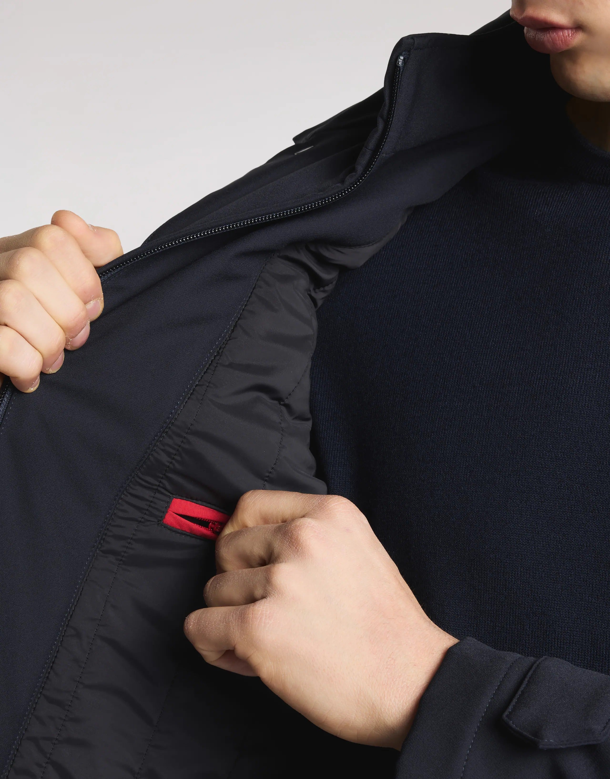 FAY Giubbotto Uomo MORNING COAT TRAVEL-Blu