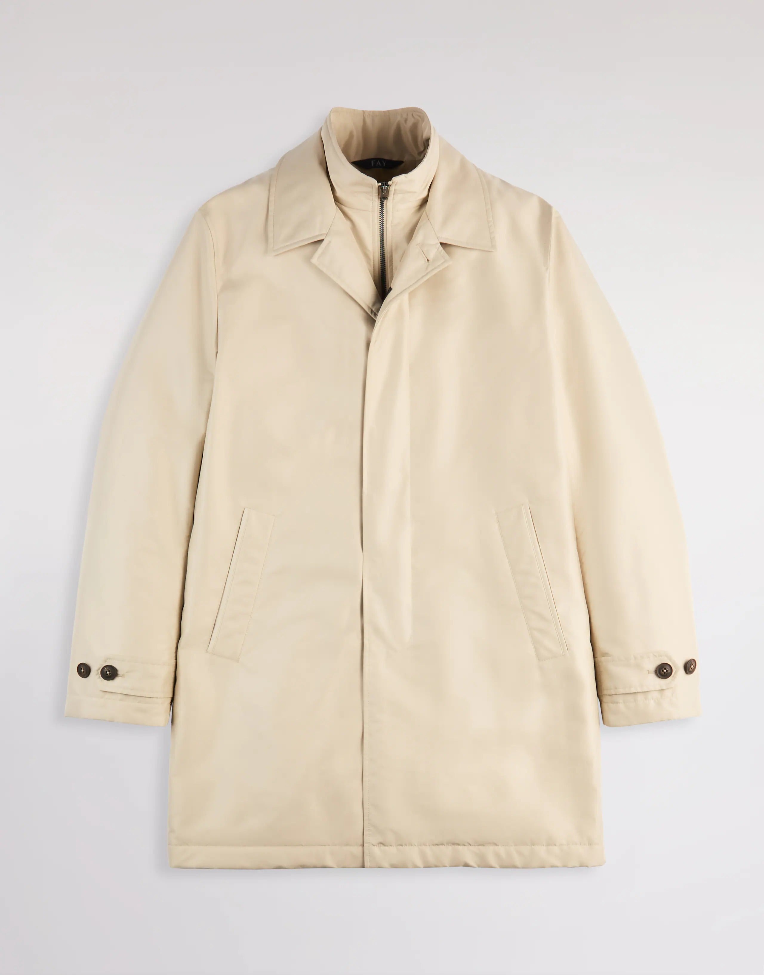 FAY Giubbotto Uomo MORNING COAT-Sabbia