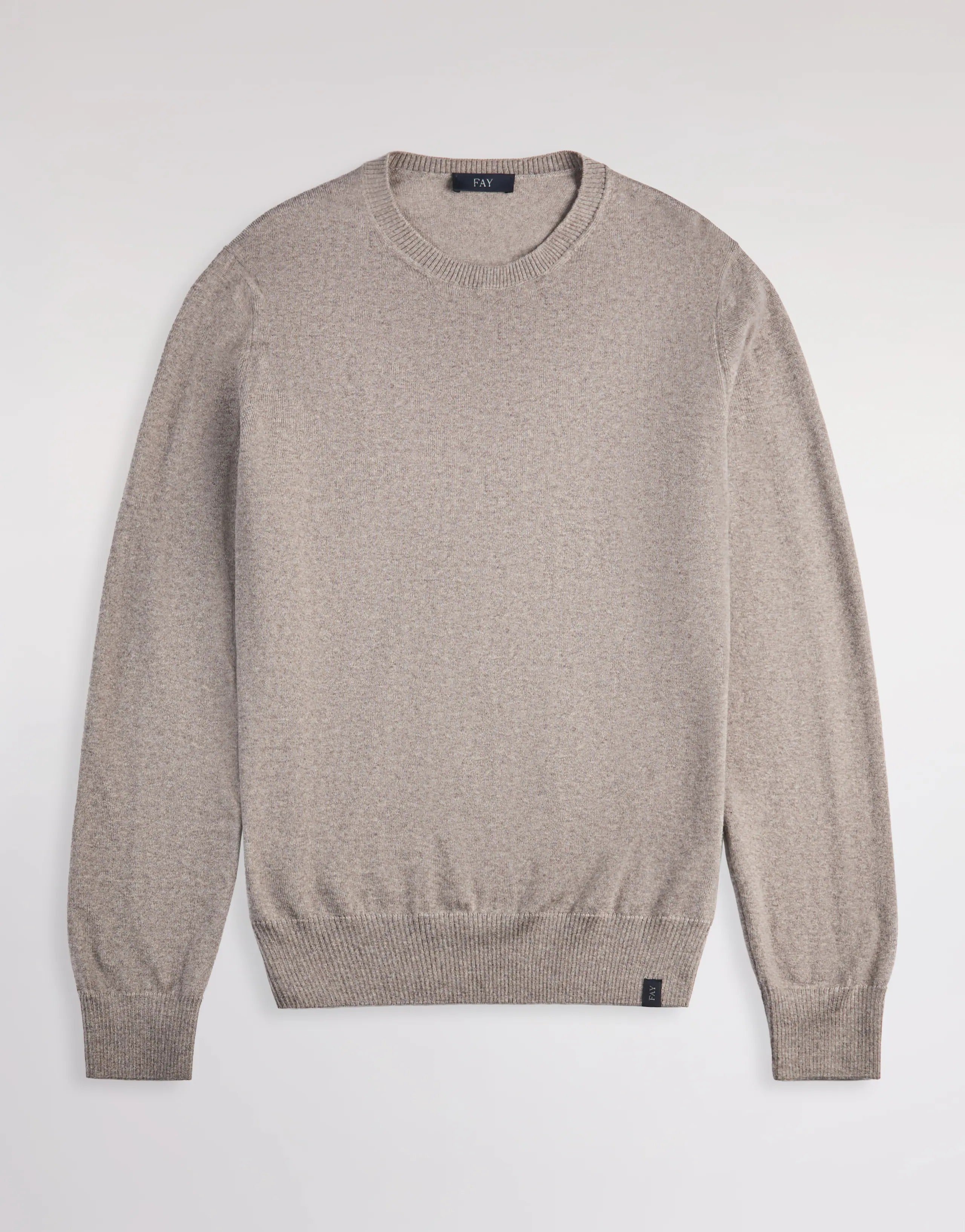 FAY Maglia Uomo girocollo Lana-Khaki