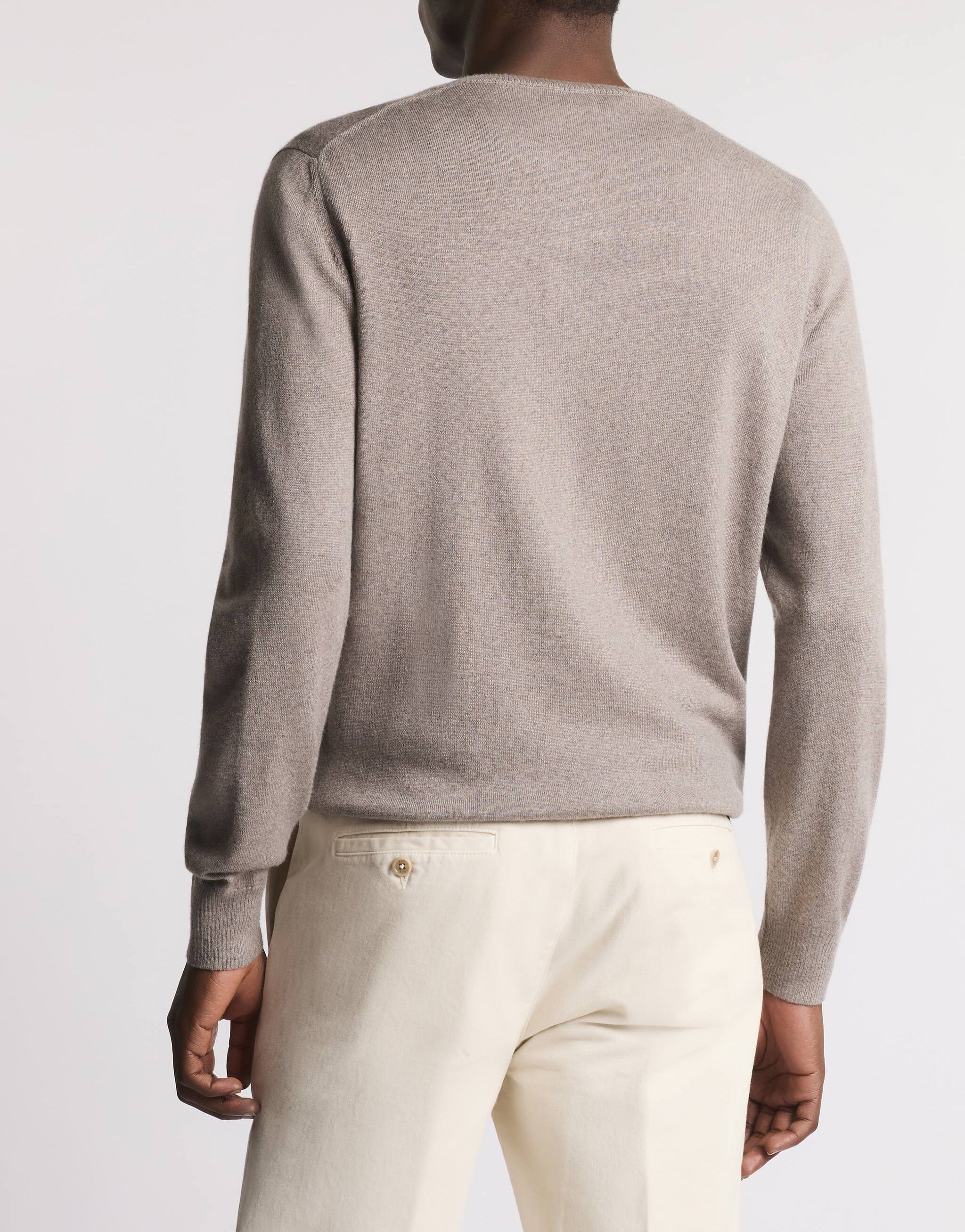 FAY Maglia Uomo girocollo Lana-Khaki