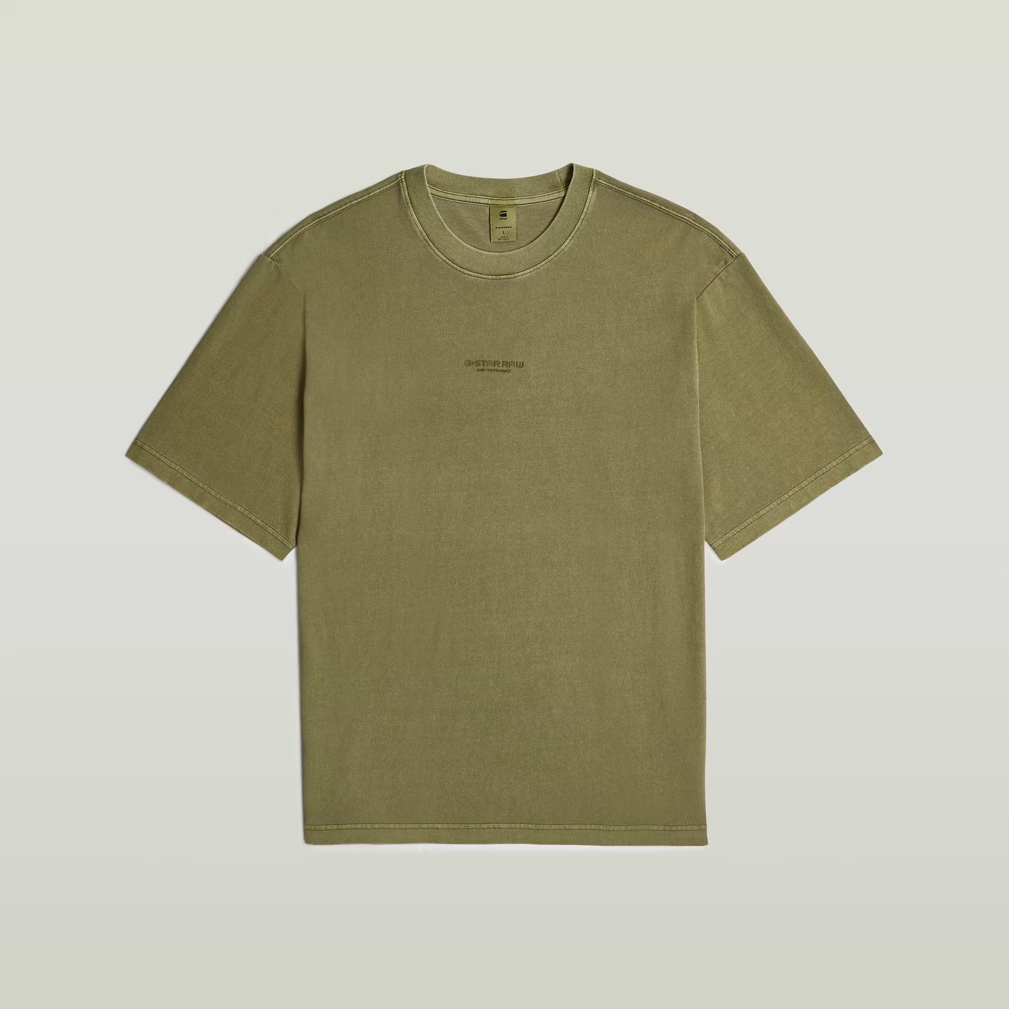 G-STAR RAW T-Shirt Uomo Overdyed Center Chest-Mayfly