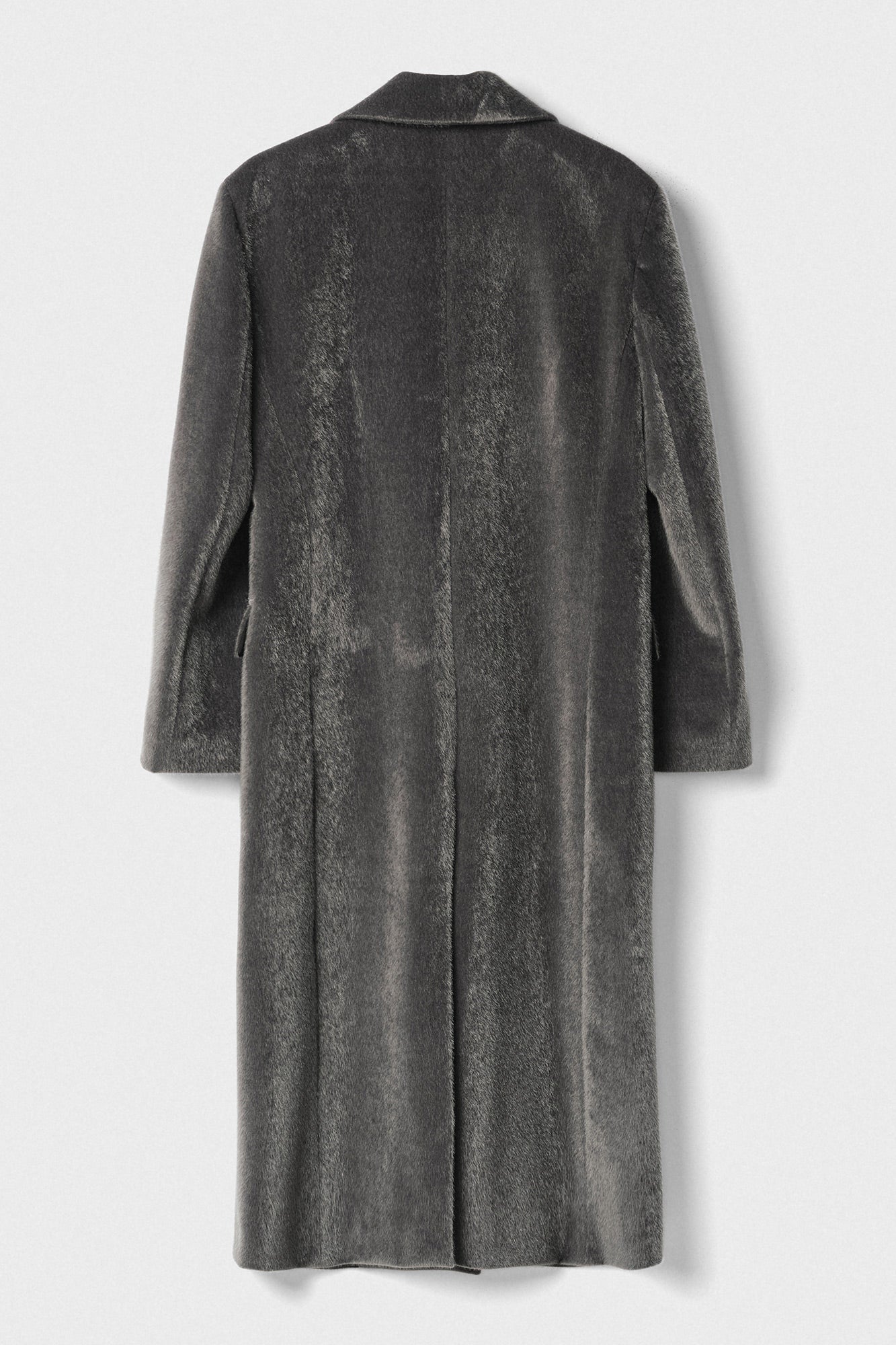 GAELLE PARIS Cappotto Donna Lungo Doppiopetto-Grigio Ferro