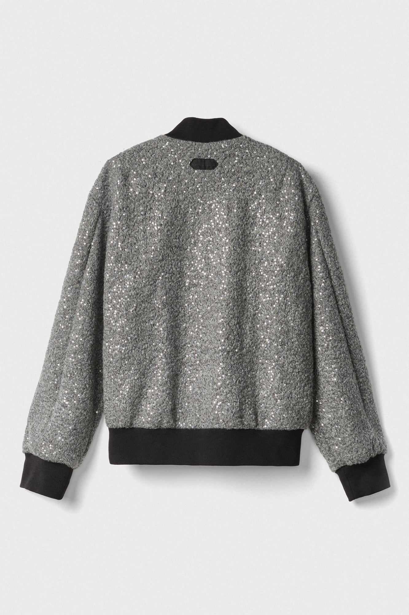 GAELLE PARIS Bomber Donna College-Grigio Ferro