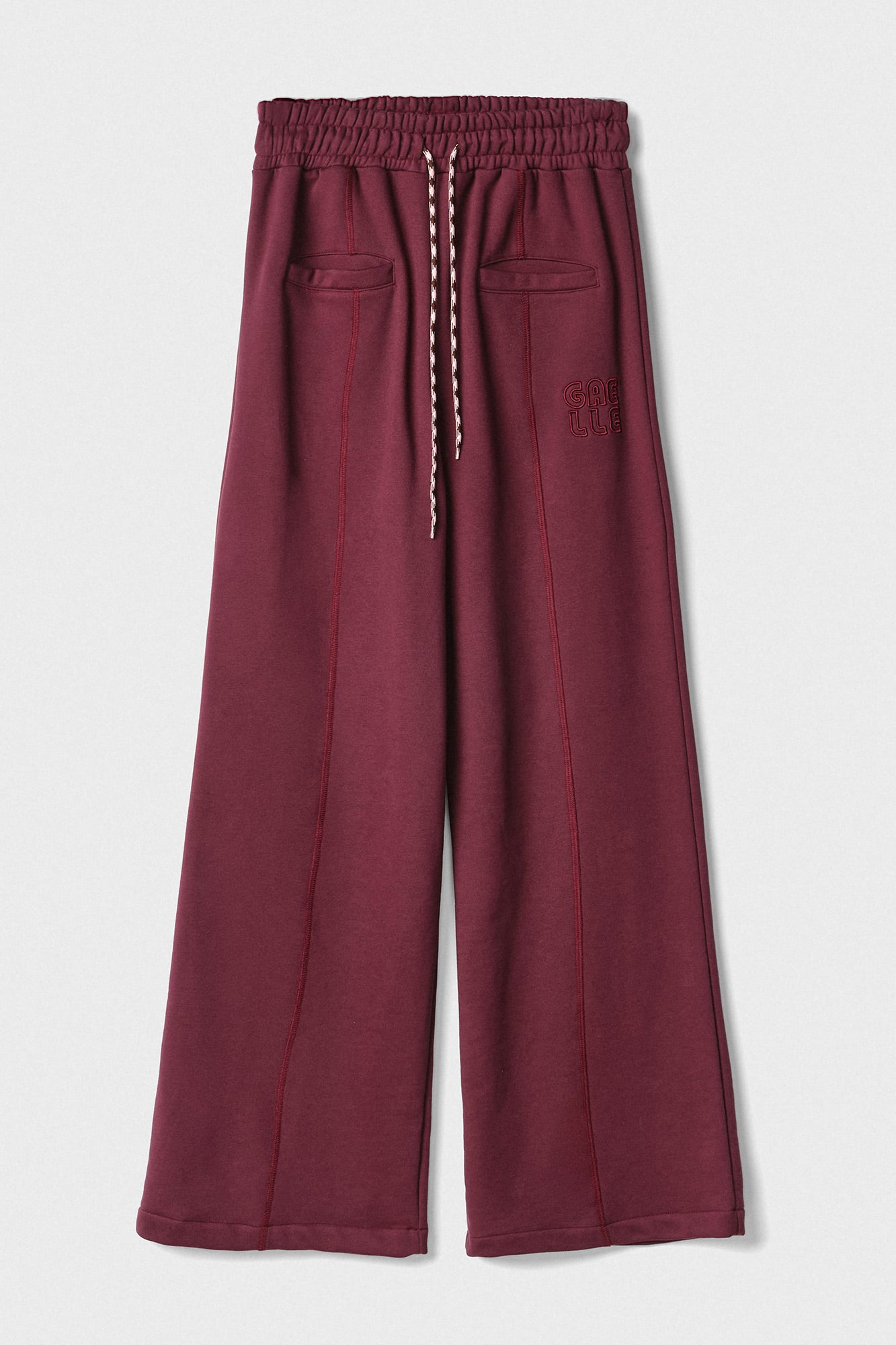 GAELLE PARIS Pantalone Donna Cotone Logo-Mosto