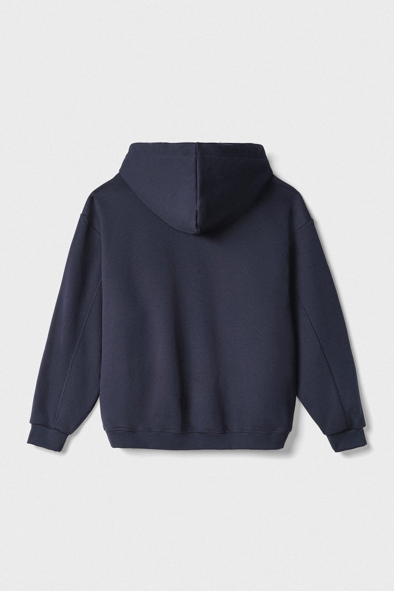 GAELLE PARIS Felpa Donna Cappuccio Cotone Ricamo Logo-Blu Scuro