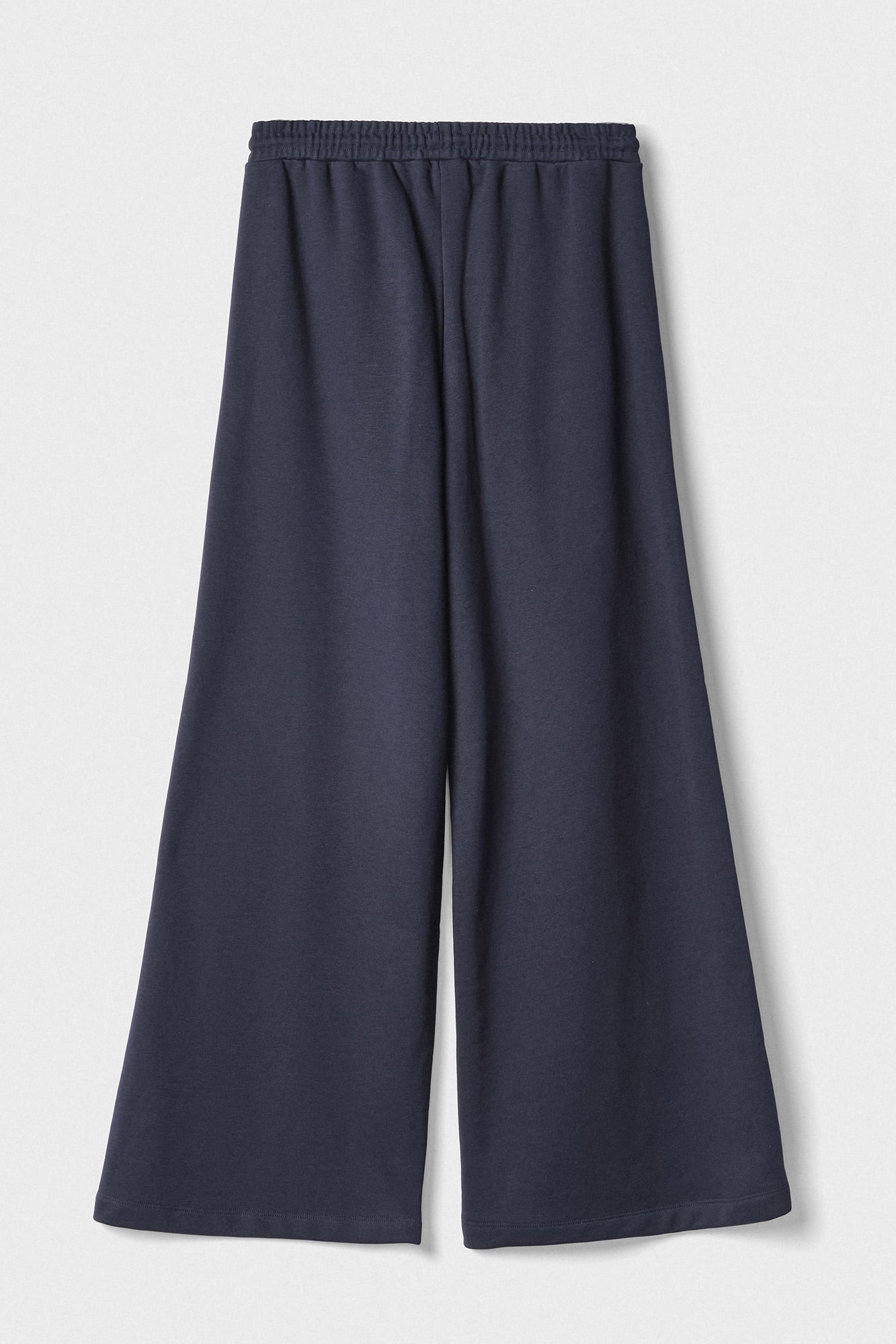 GAELLE PARIS Pantalone Donna Cotone Ricamo Logo-Blu Scuro