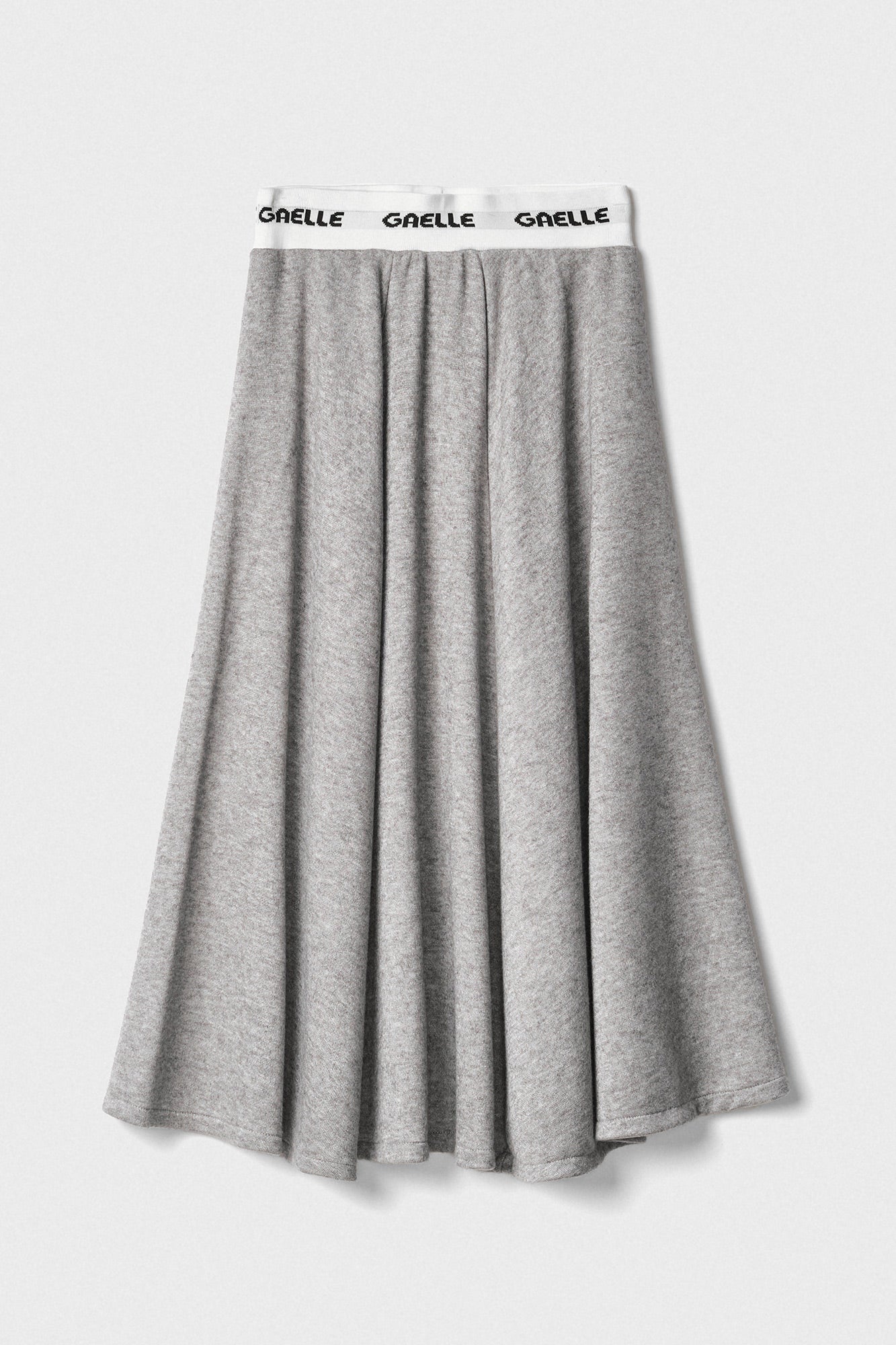 GAELLE PARIS GONNA Donna Midi Semiruota-Grigio Ferro