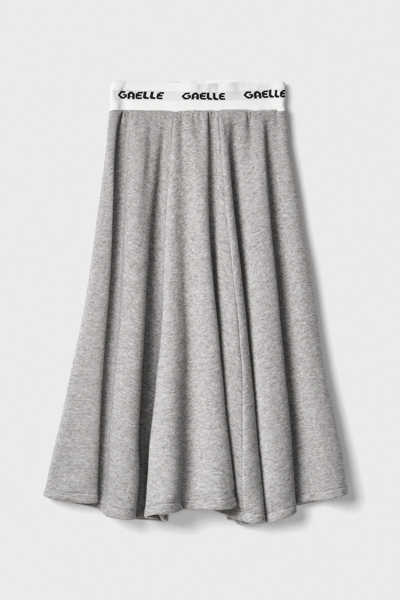 GAELLE PARIS GONNA Donna Midi Semiruota-Grigio Ferro