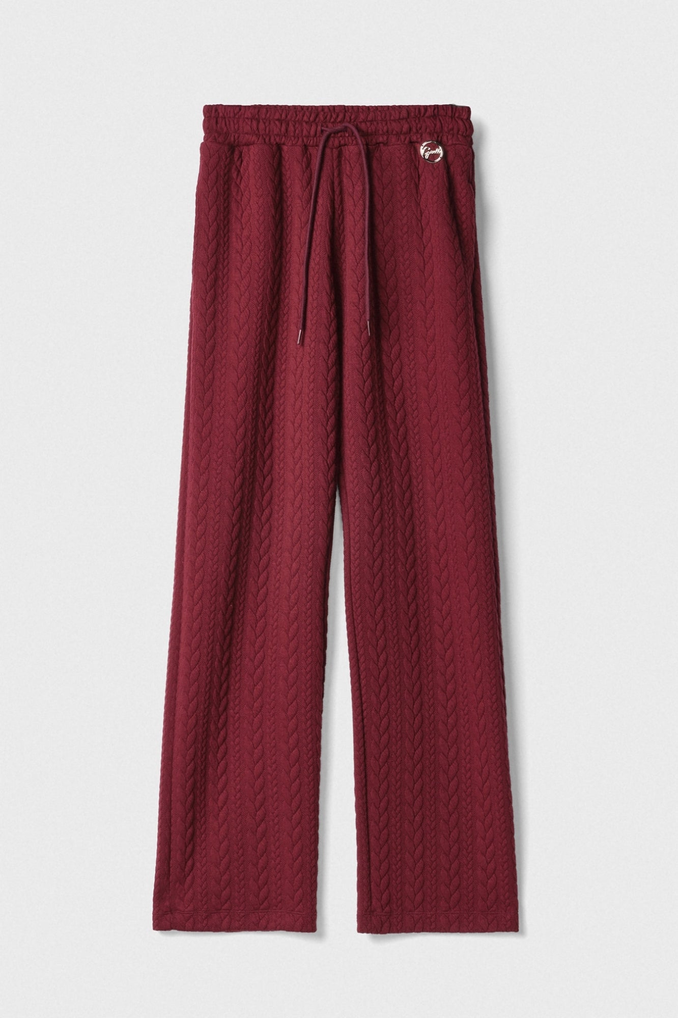 GAELLE PARIS Pantalone Donna Dritto Trecce-Mosto