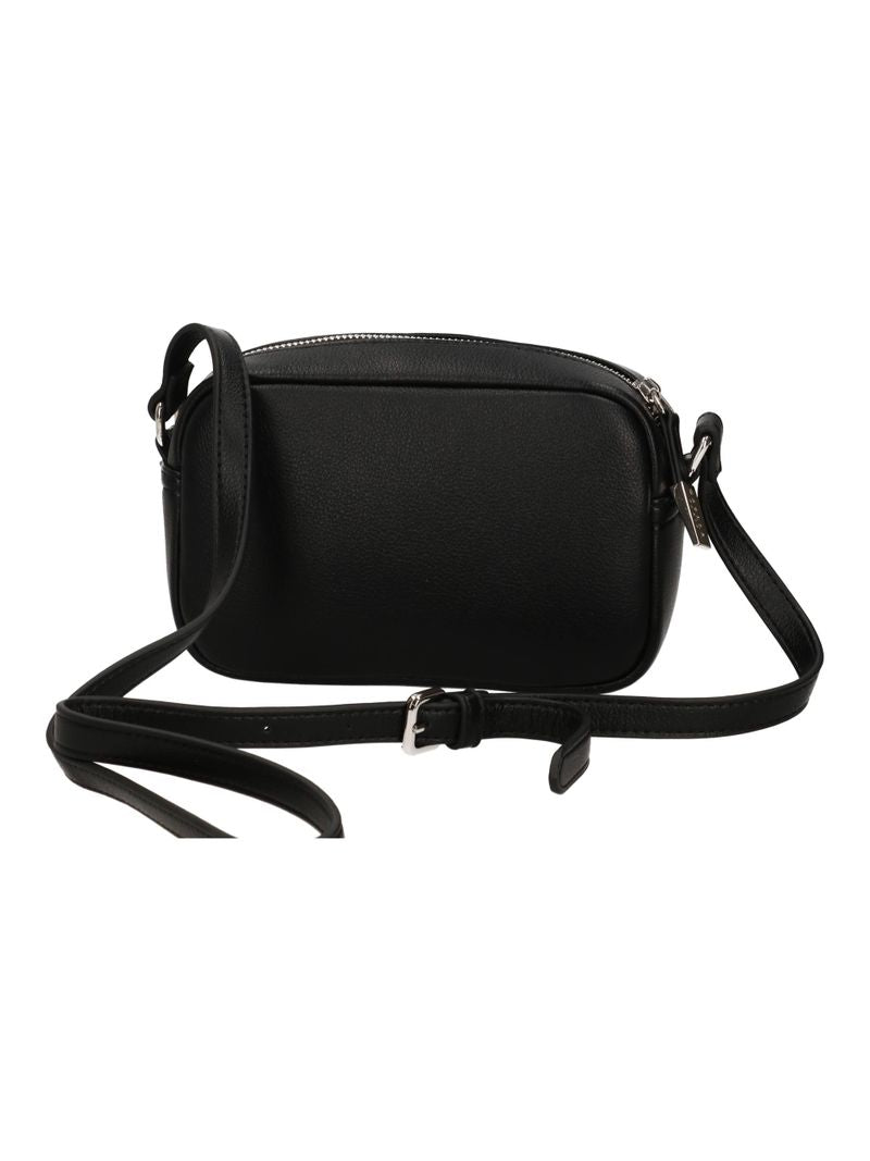 GAELLE PARIS Borsa Mini Camera Bag Maxi Patch Bottolata-Nero