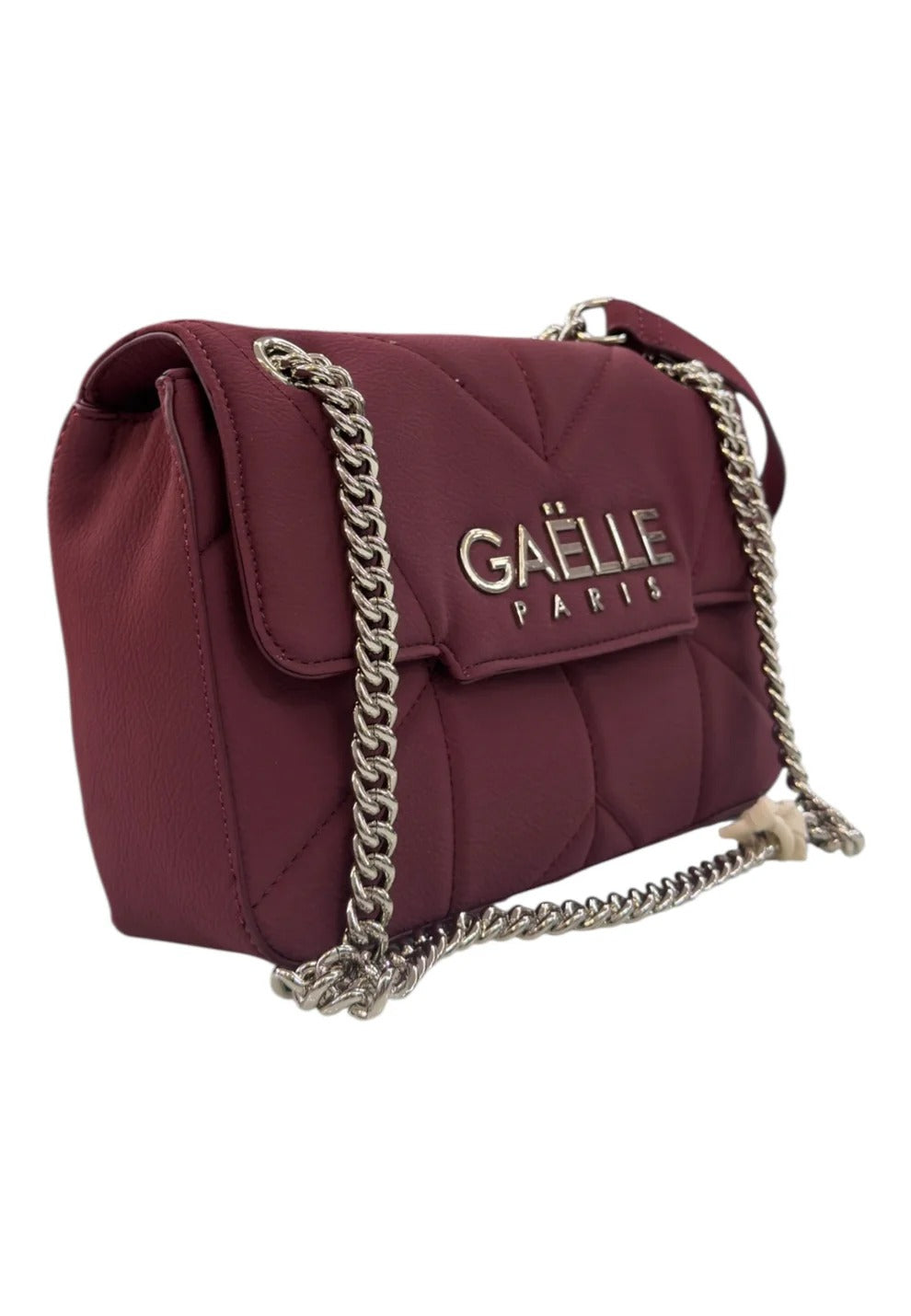 GAELLE PARIS Borsa Regular Shoulder Strap Metal Logo-Mosto