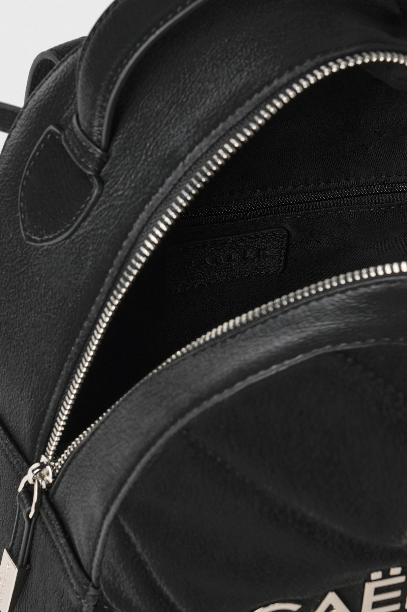 GAELLE PARIS Zaino Regular Metal Logo-Nero