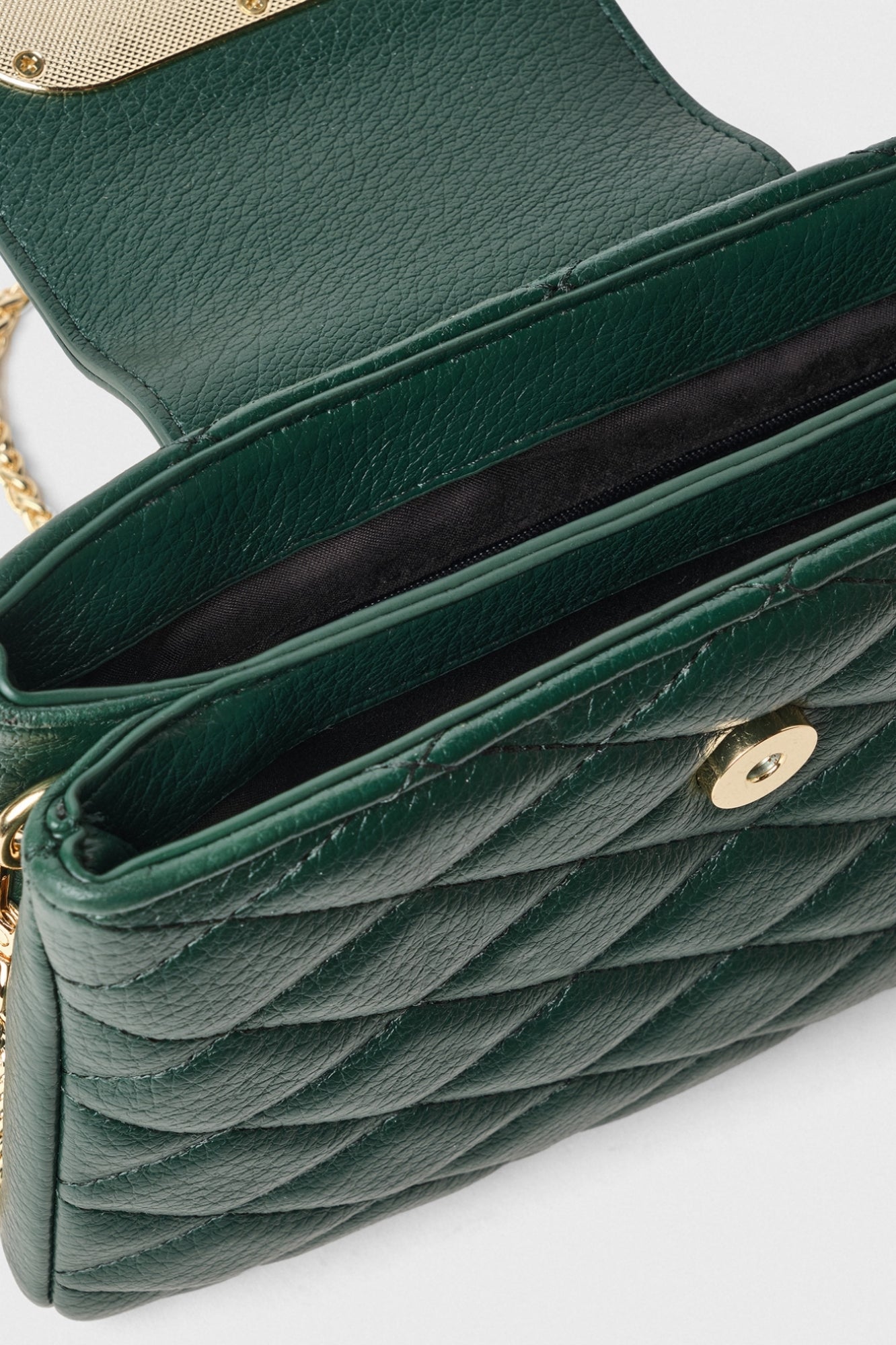 GAELLE PARIS Borsa Mini Pochette Corsivo-Bosco