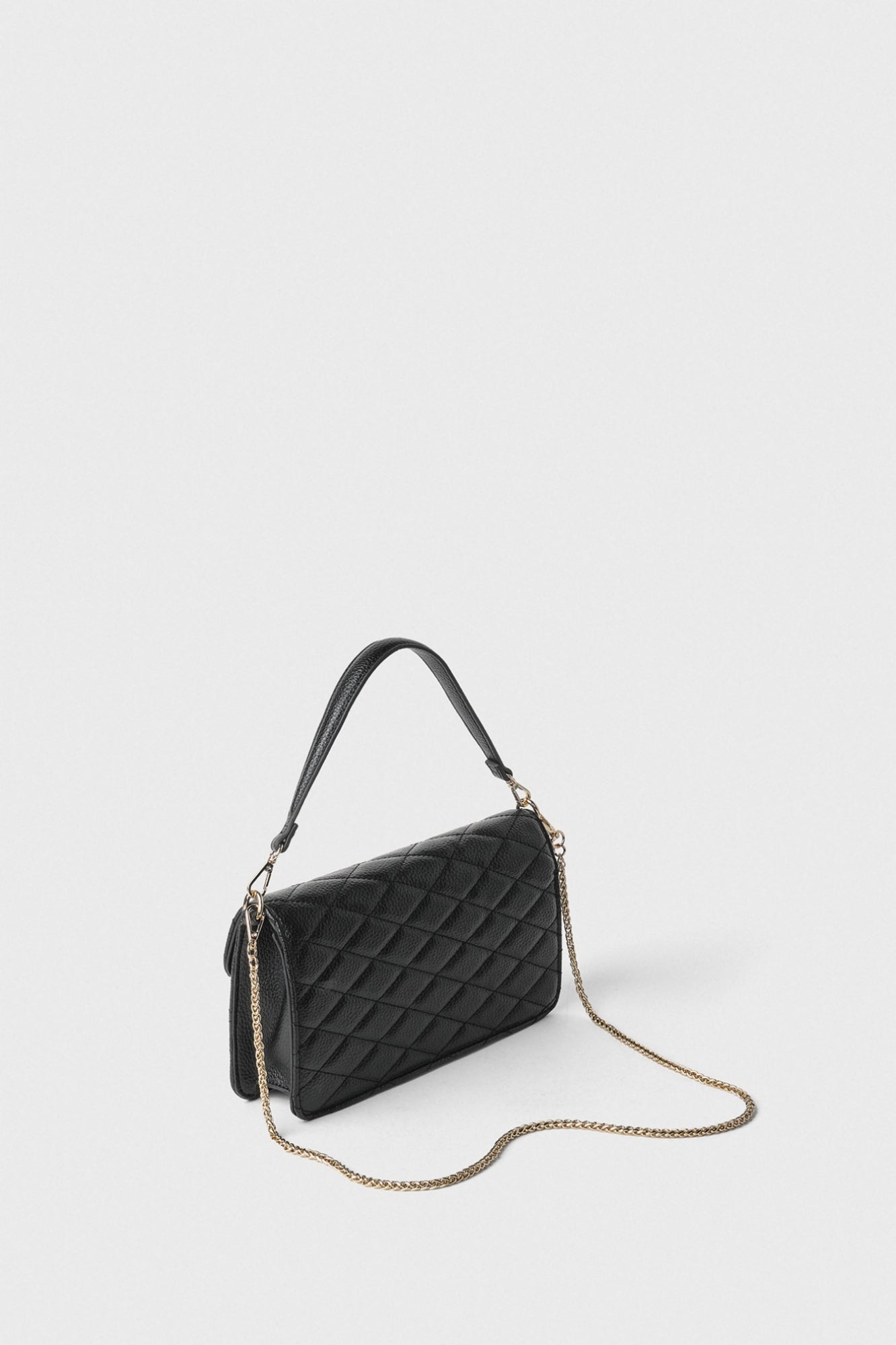 GAELLE PARIS Borsa Regular Shoulder Corsivo-Nero