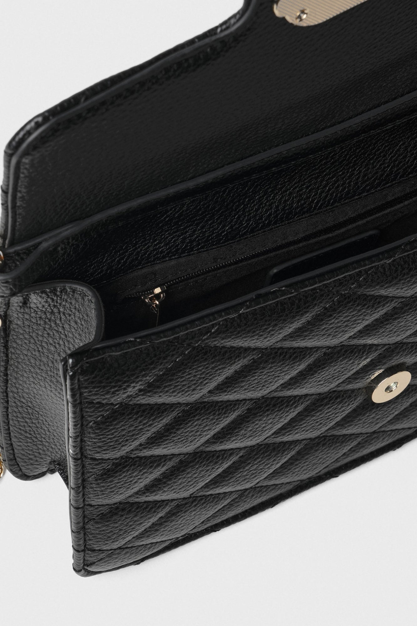 GAELLE PARIS Borsa Regular Shoulder Corsivo-Nero