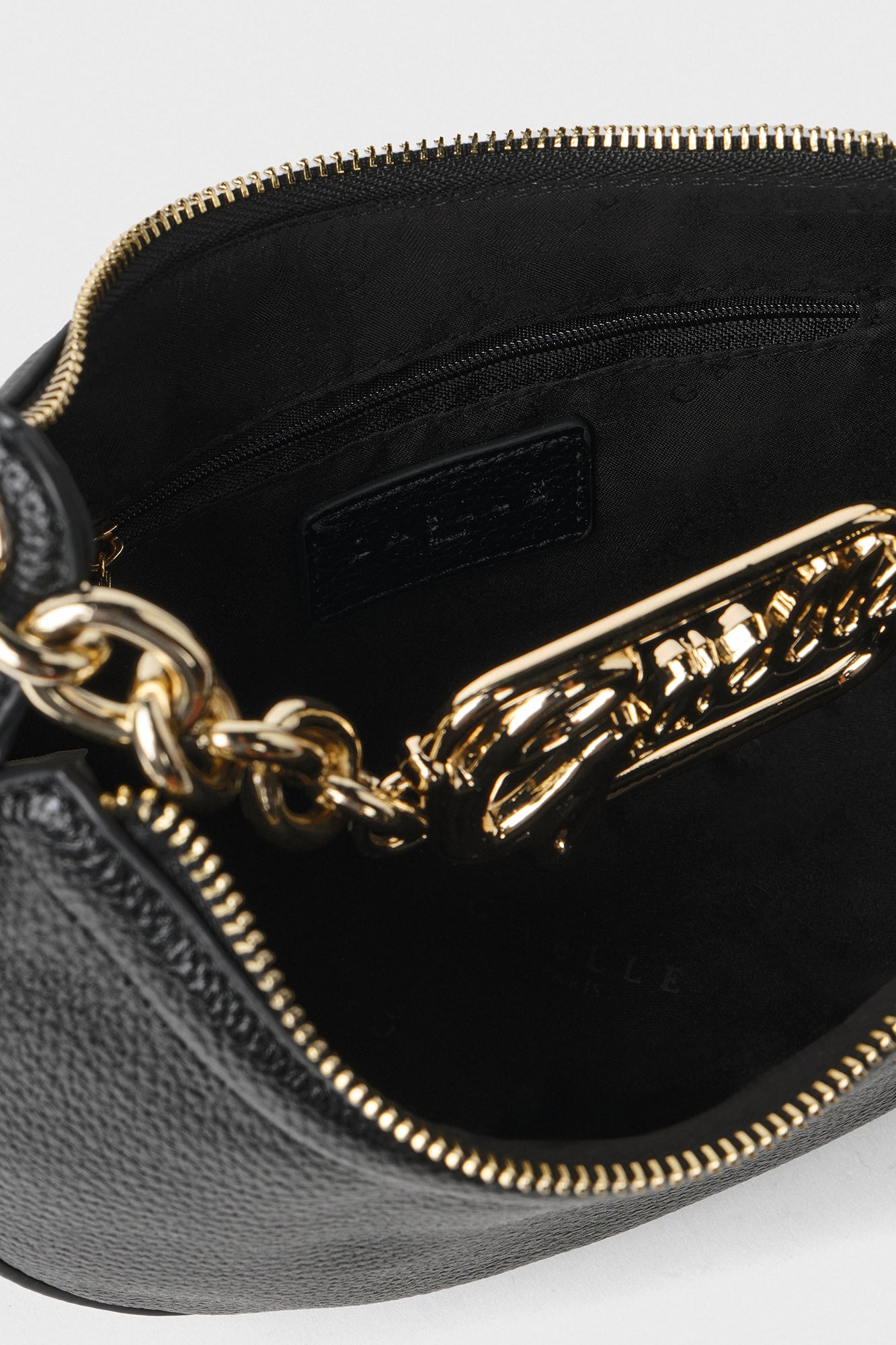 GAELLE PARIS Borsa Mini Moon Corsivo-Nero