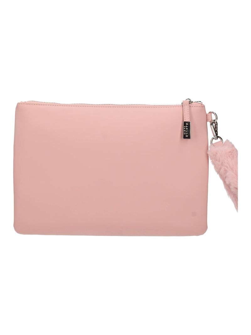 GAELLE PARIS Pochette Regular Maxi Logo-Rosa Cipria