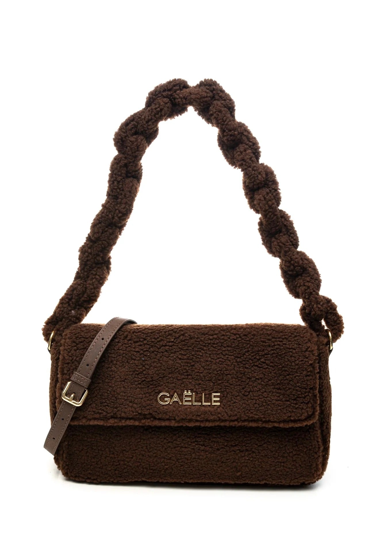 GAELLE PARIS Borsa Regular SHoulder Strap Ecomontone-Bruciato