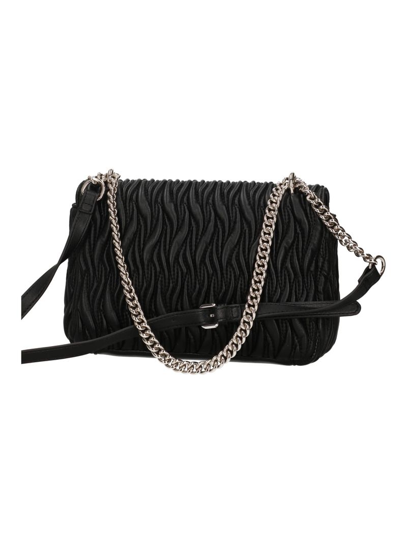GAELLE PARIS Borsa Regular Shoulder Strap Plissé-Nero