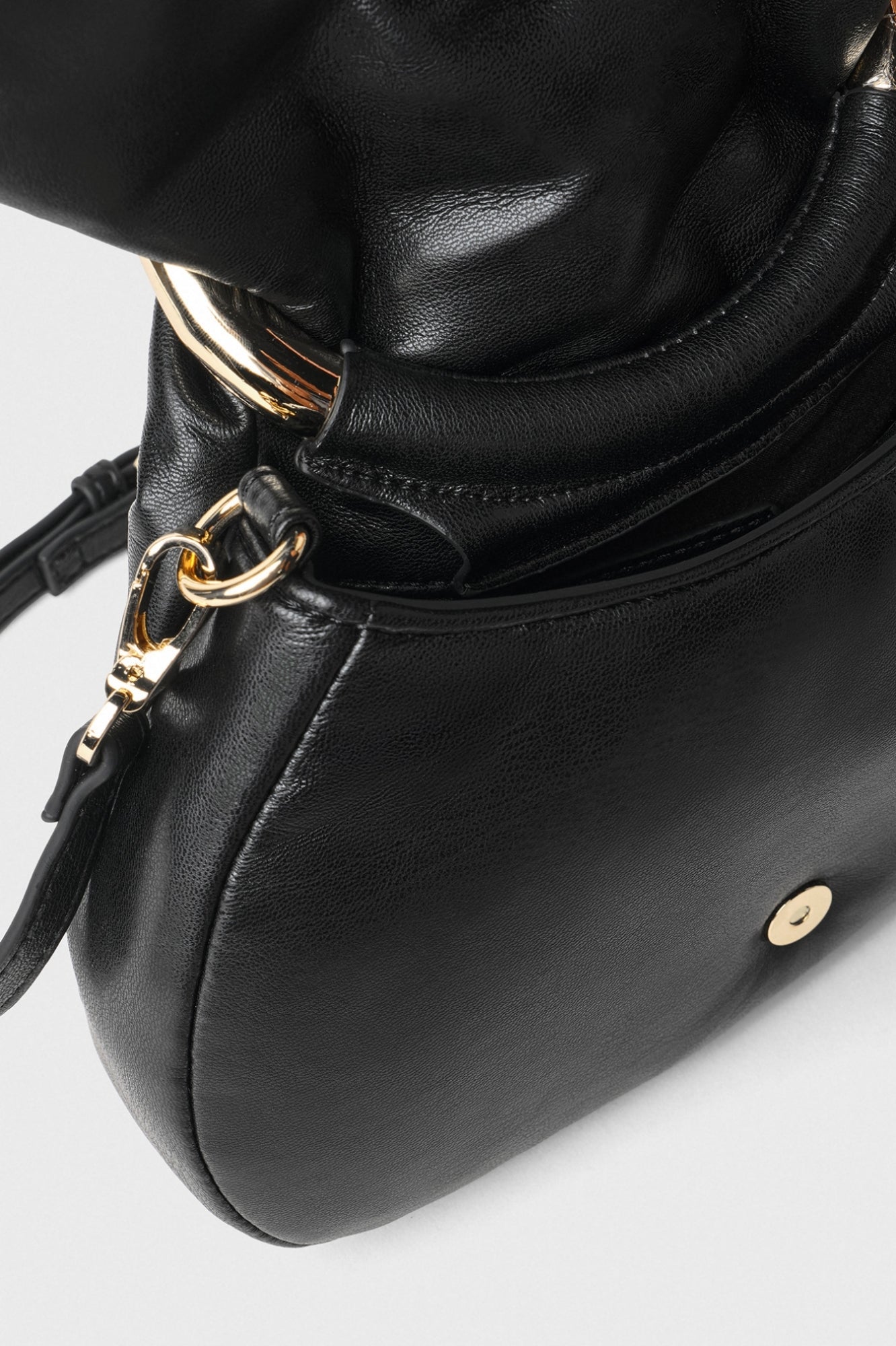 GAELLE PARIS Pochette Regular maxi manico Anello-Nero