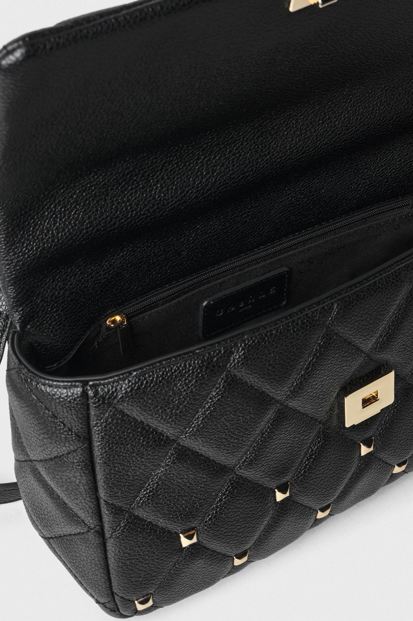 GAELLE PARIS Borsa Regular shoulder strap borchie-Nero