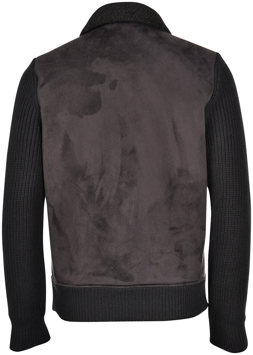 GRAN SASSO Giubbino Uomo Ecomontone-Nero