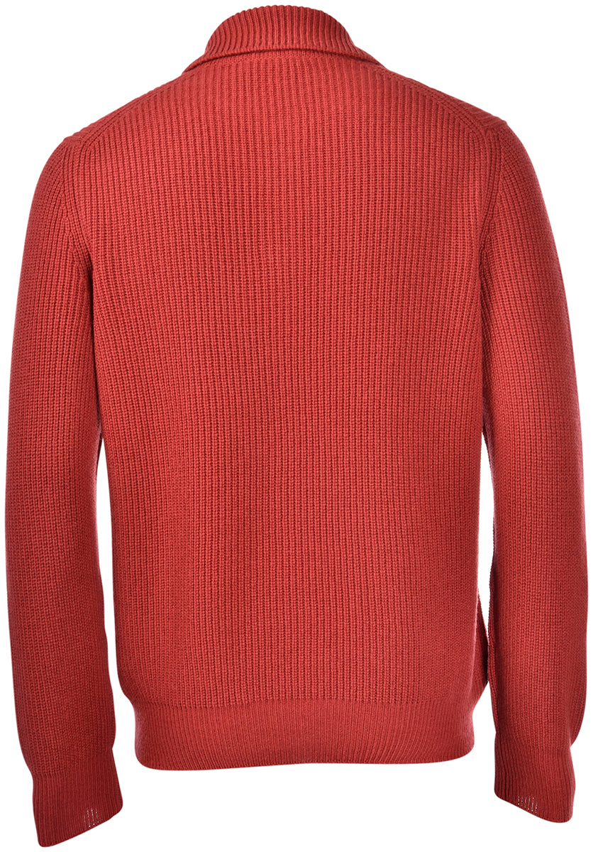 GRAN SASSO Maglia Uomo Polo Skipper-Rosso
