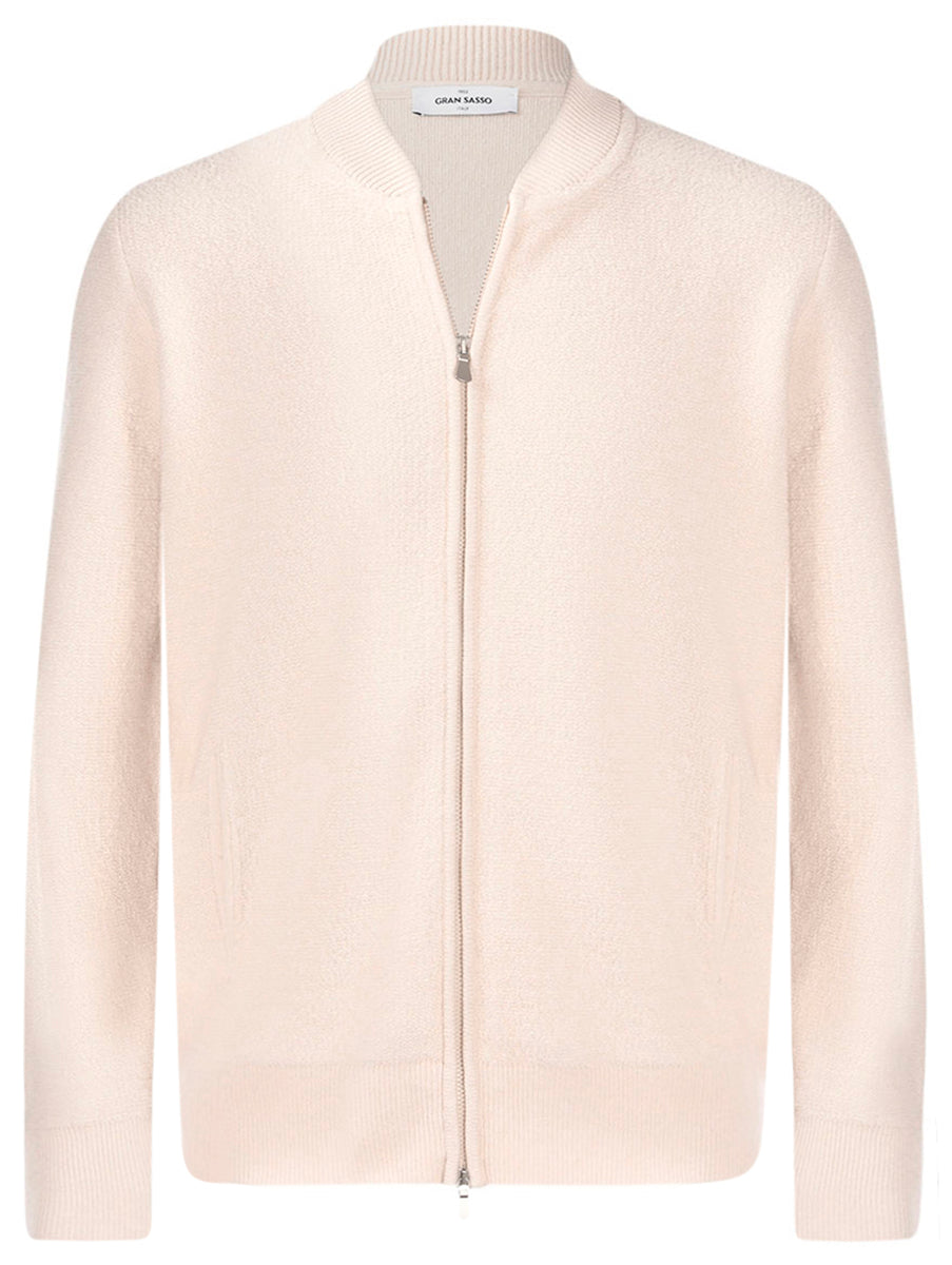 GRAN SASSO Giubbino Uomo Punto Ricciolo-Beige