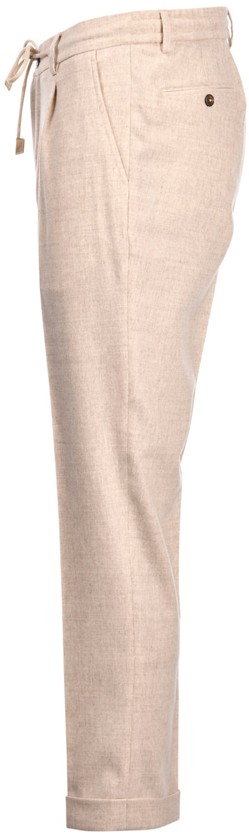 GRAN SASSO Pantalone Uomo Flanella-Beige