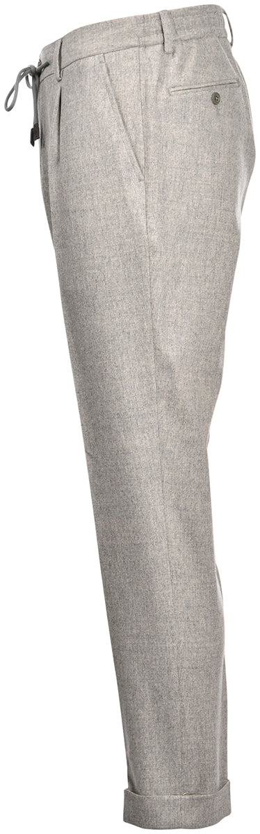 GRAN SASSO Pantalone Uomo Flanella-Grigio