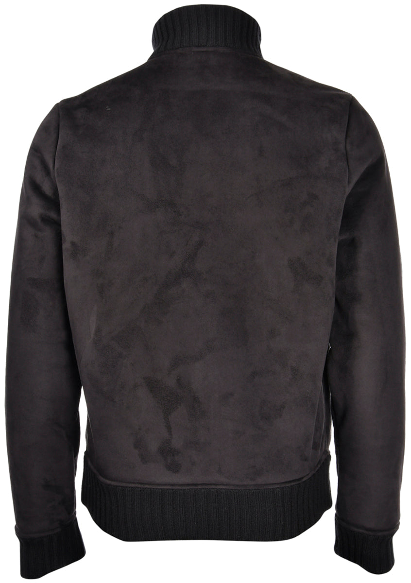 GRAN SASSO Giubbino Uomo Ecomontone Lana-Nero