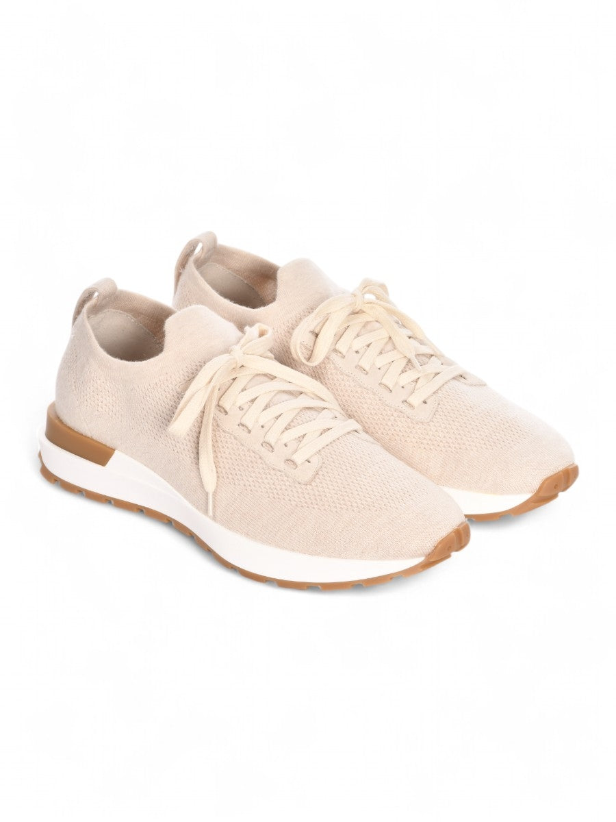 GRAN SASSO Sneaker Uomo Maglia Beige