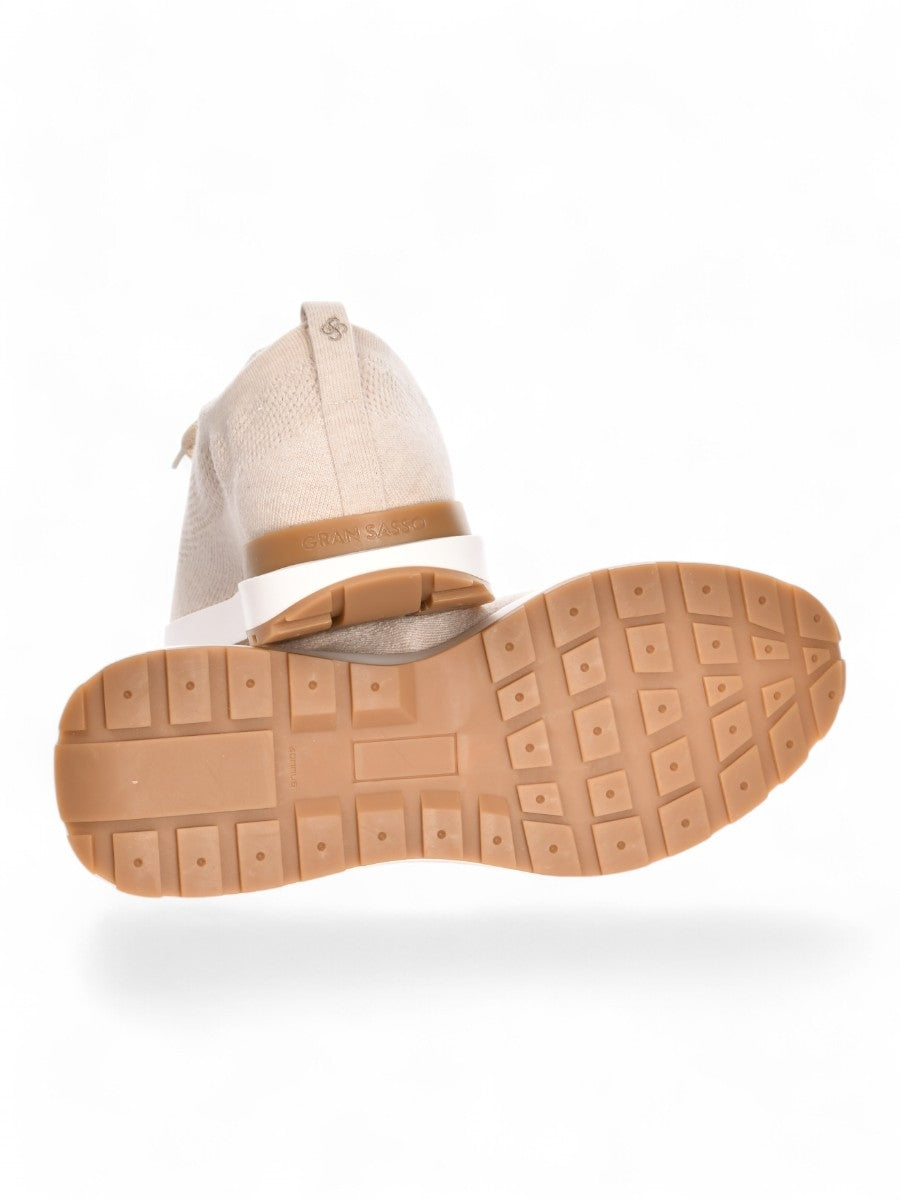 GRAN SASSO Sneaker Uomo Maglia Beige