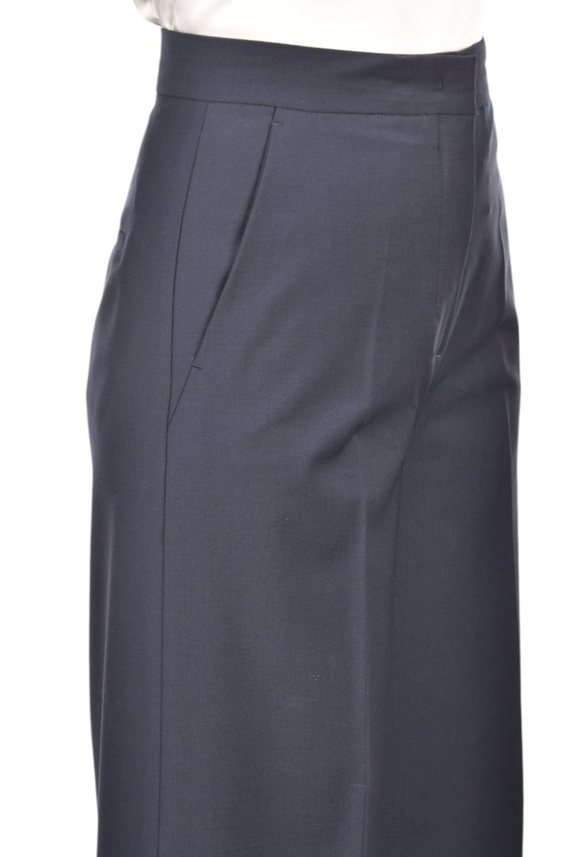 GRAN SASSO Pantalone Donna Palazzo-Blu Navy