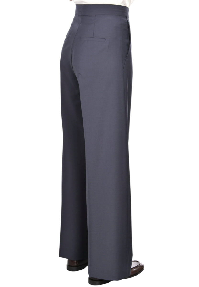 GRAN SASSO Pantalone Donna Palazzo-Blu Navy